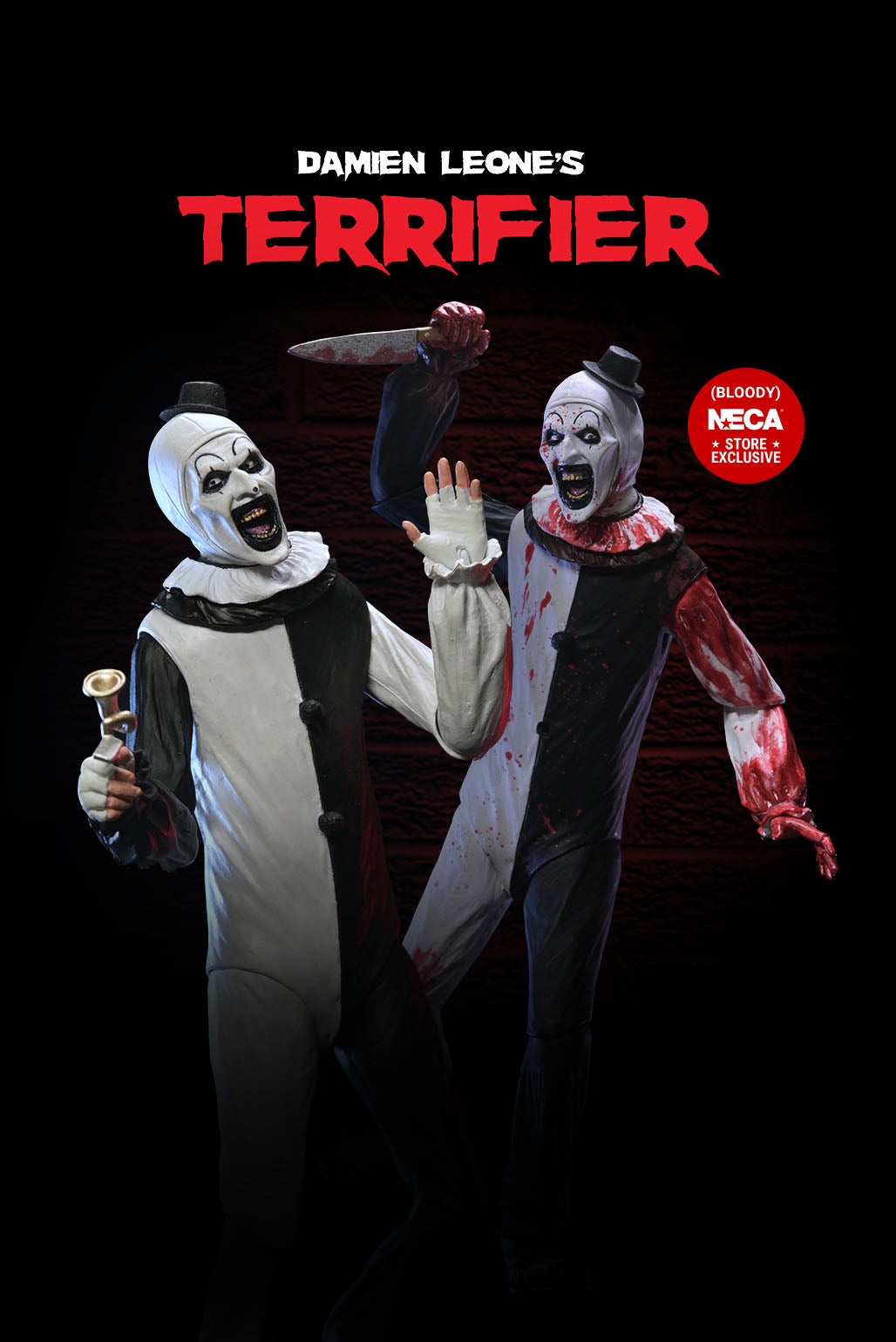 Terrifier - Art the Clown on the NECA Store