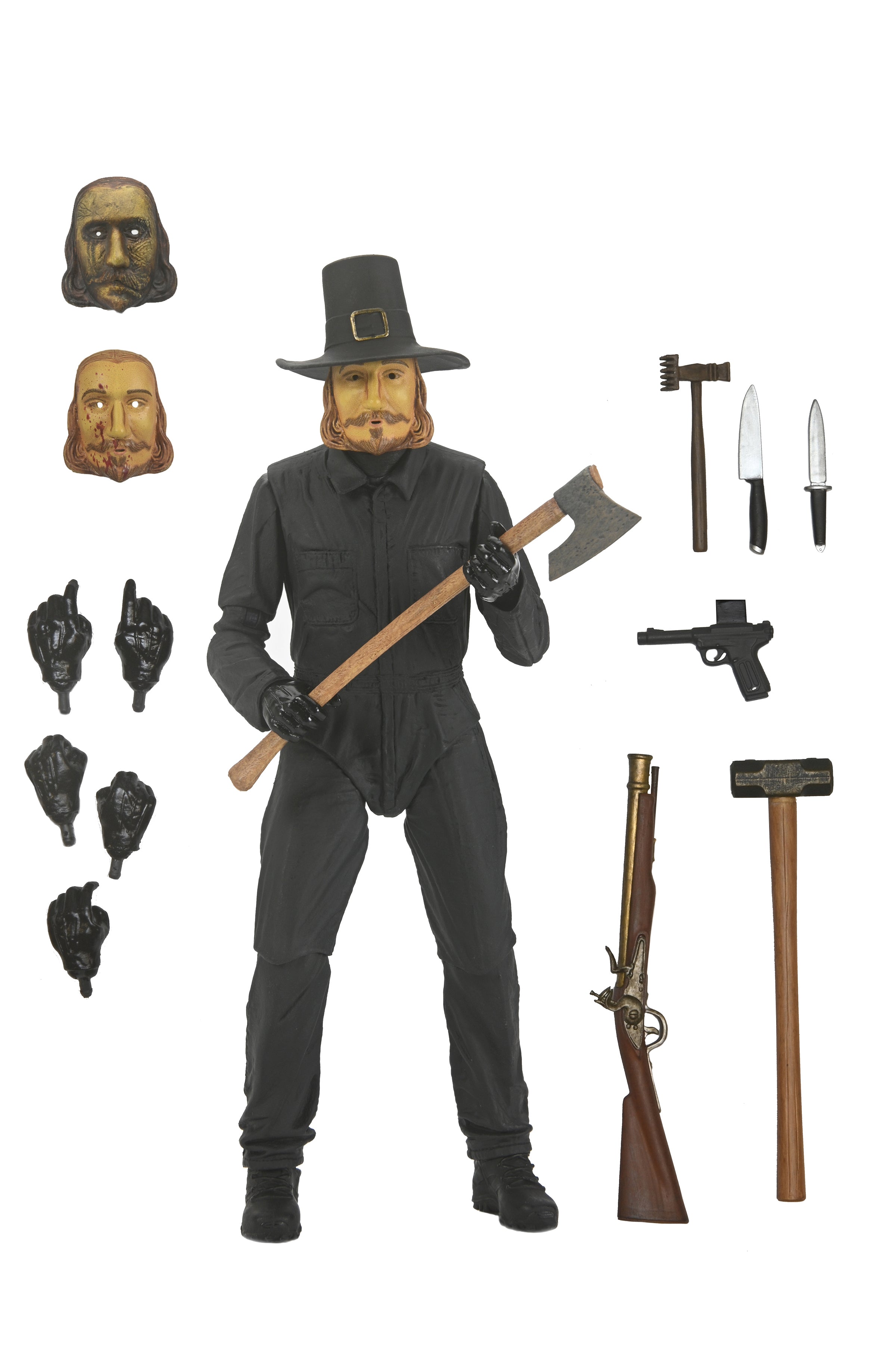 Thanksgiving - Ultimate John Carver 7” Scale Action Figure with accessories