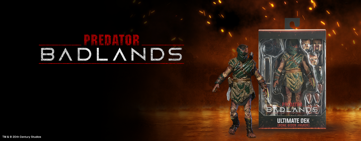 Predator: Badlands - Ultimate Dek (Bone Bison Armor) 7" Scale Action Figure on the NECA Store