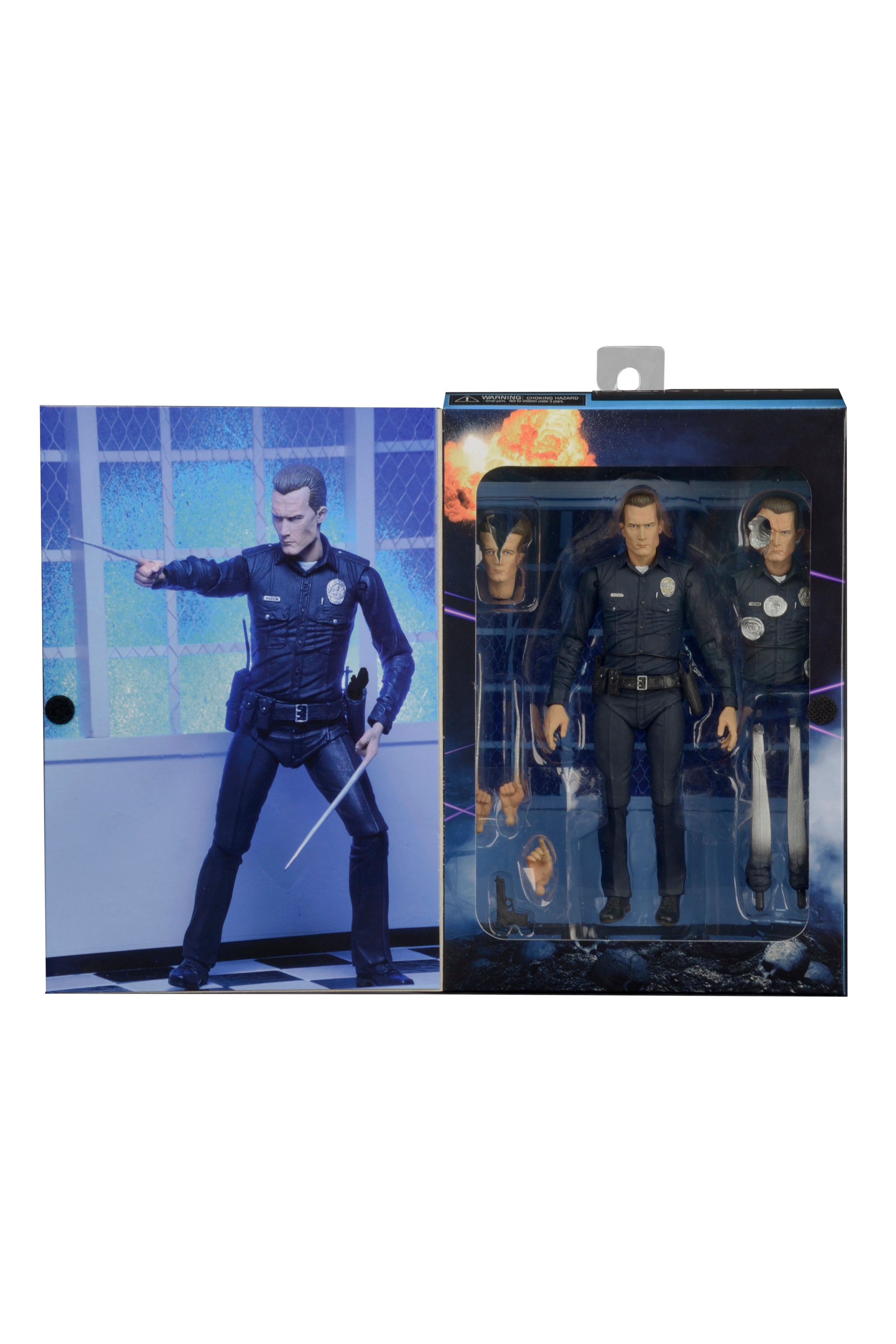Terminator 2 - Ultimate T-1000 7" Scale Action Figure - NECA