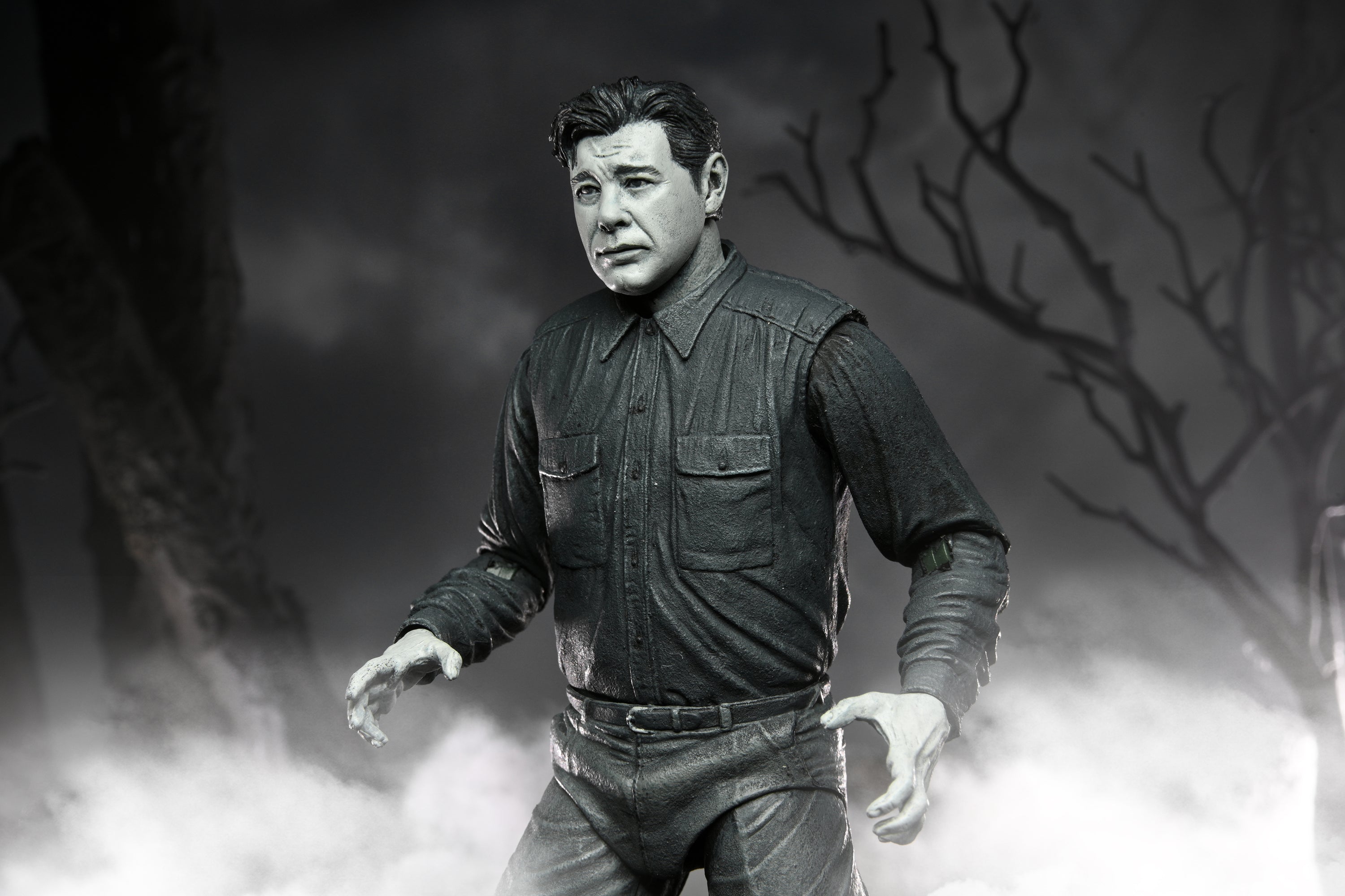 Universal Monsters - Ultimate Wolf Man (Black & White) 7" Scale Action Figure - NECA