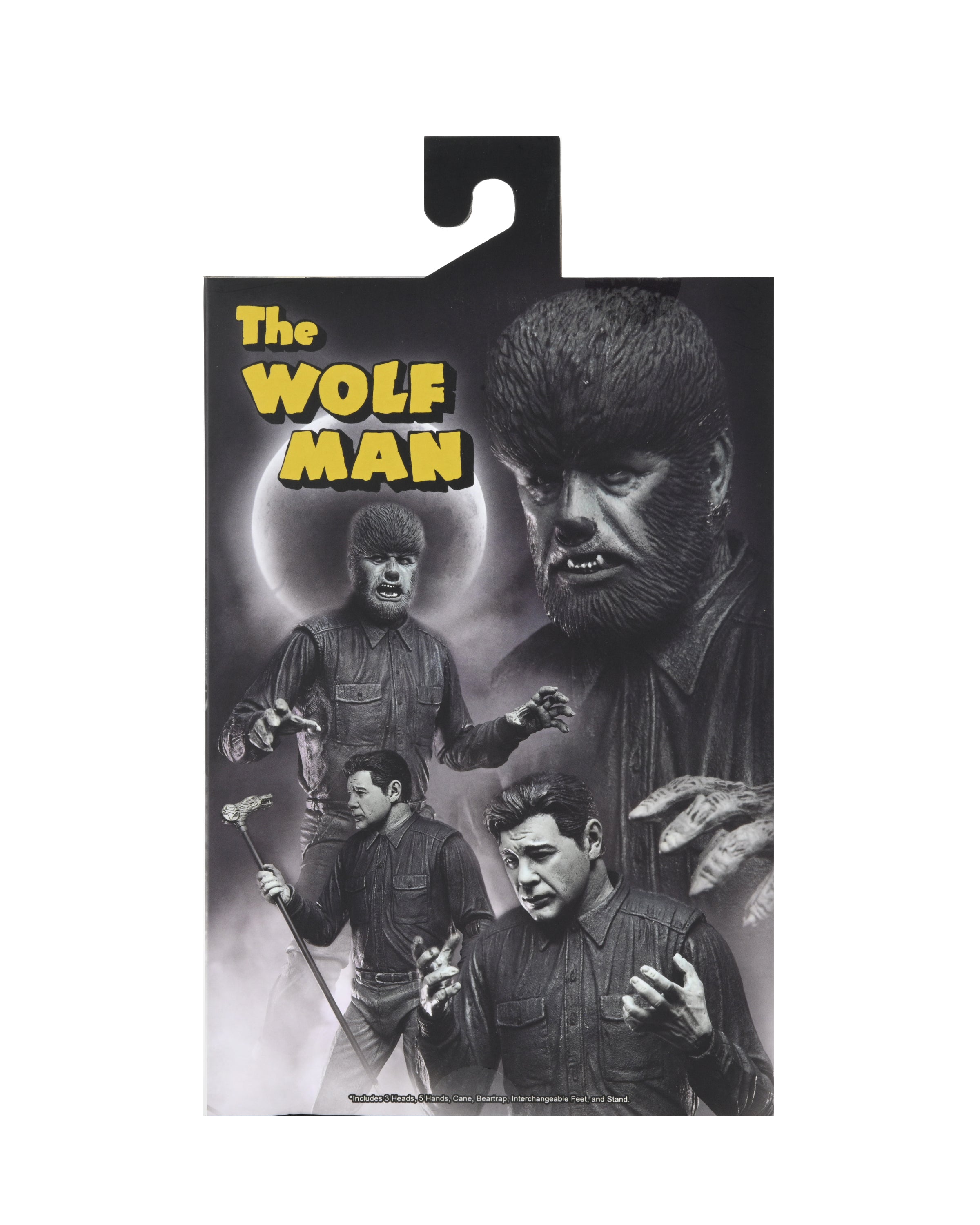 Universal Monsters - Ultimate Wolf Man (Black & White) 7" Scale Action Figure - NECA