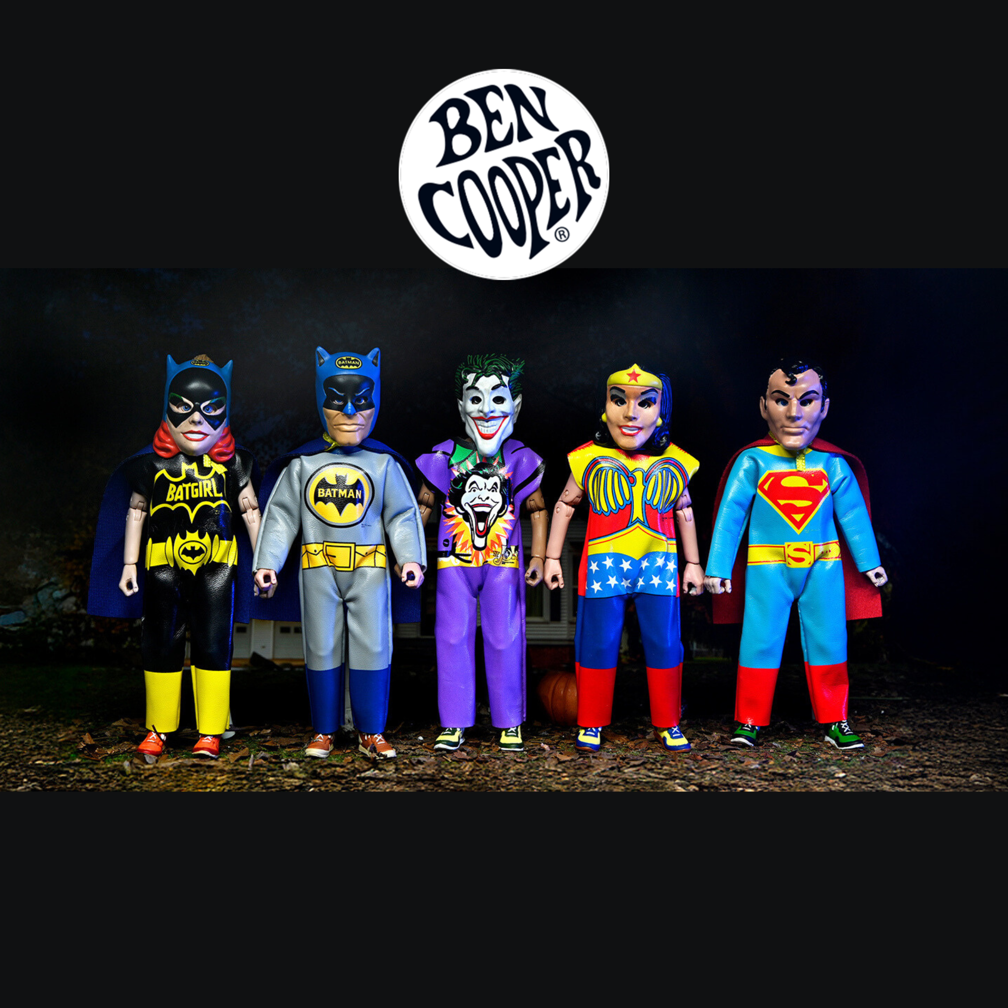 NECA ベン・クーパー社ハロウィンコスチューム バットマン DCフィギュア DC Comics x Ben Cooper Costume Kids Collection – Series 5