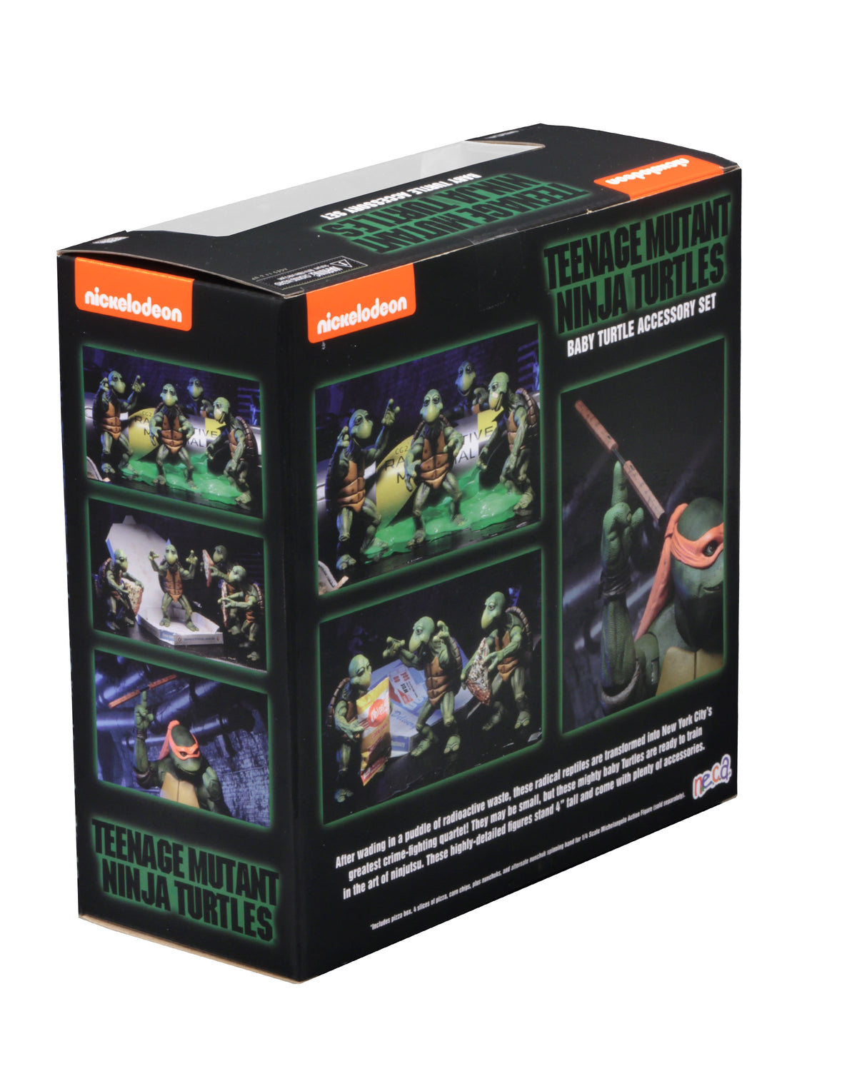 Teenage Mutant Ninja Turtles (1990 Movie) - 1/4 Scale Action Figures - Baby Turtles Set - NECA
