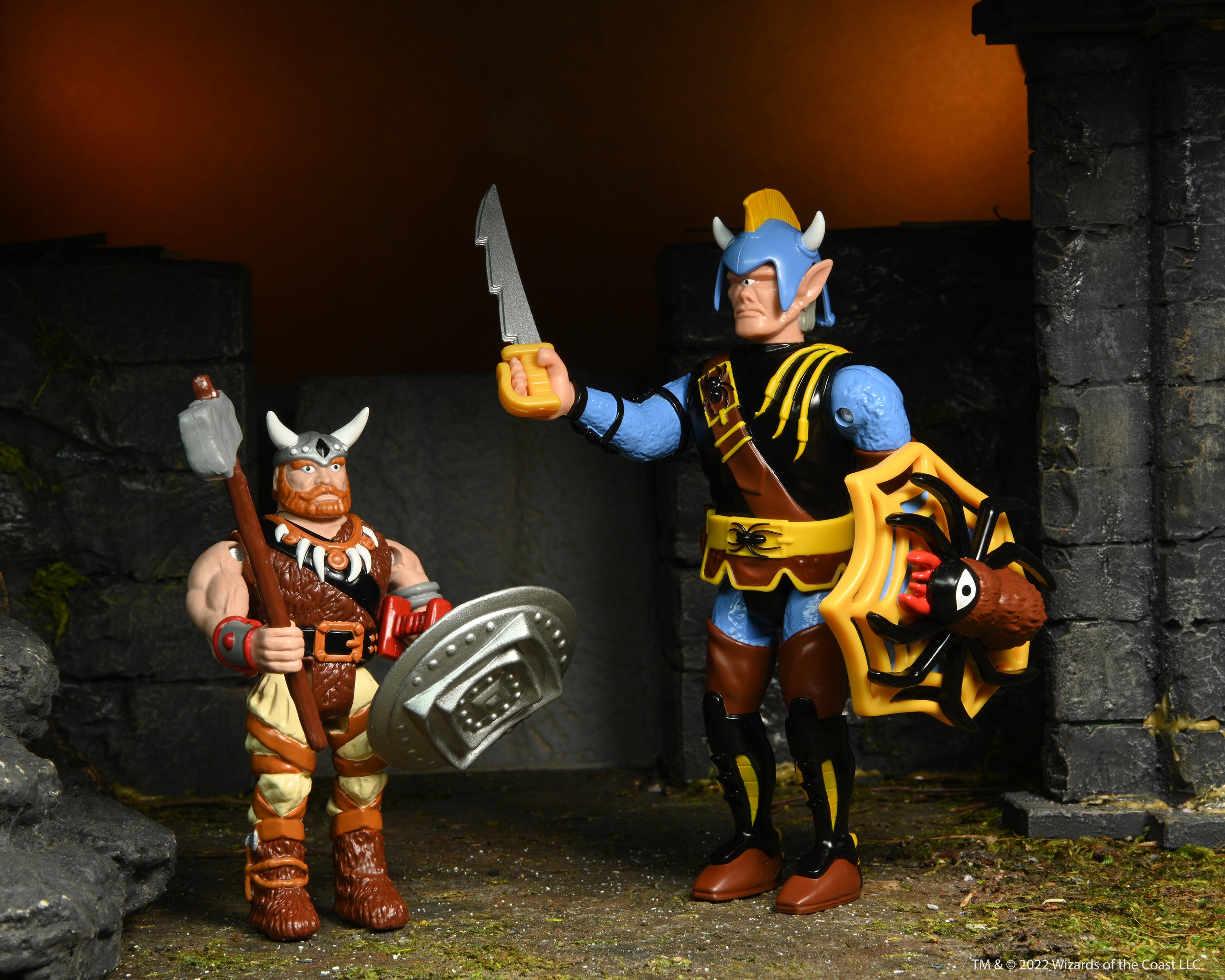 2022 CON EXCLUSIVE: Dungeons & Dragons - Lost Wave 4" Scale Action Figures 4 Pack