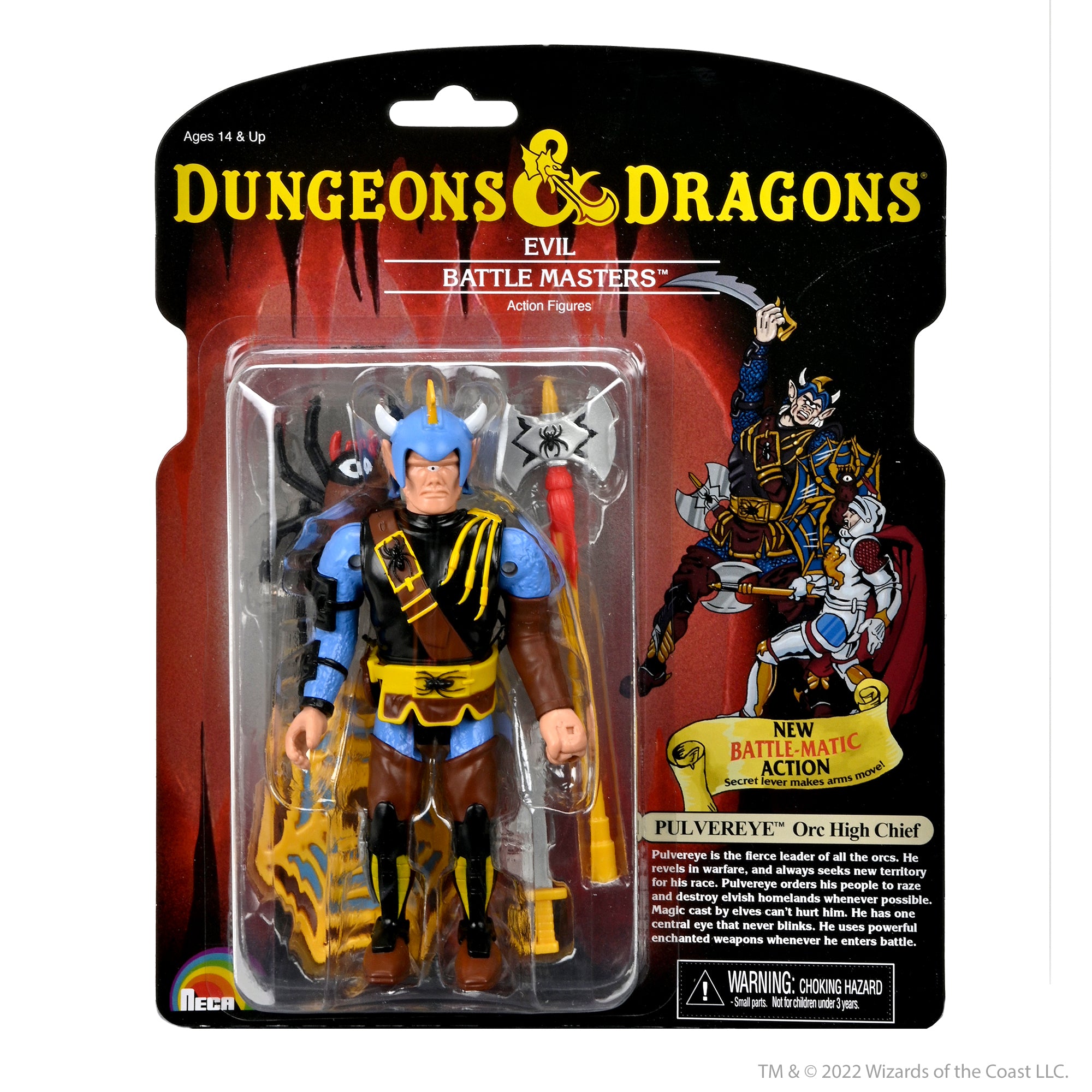 2022 CON EXCLUSIVE: Dungeons & Dragons - Lost Wave 4" Scale Action Figures 4 Pack