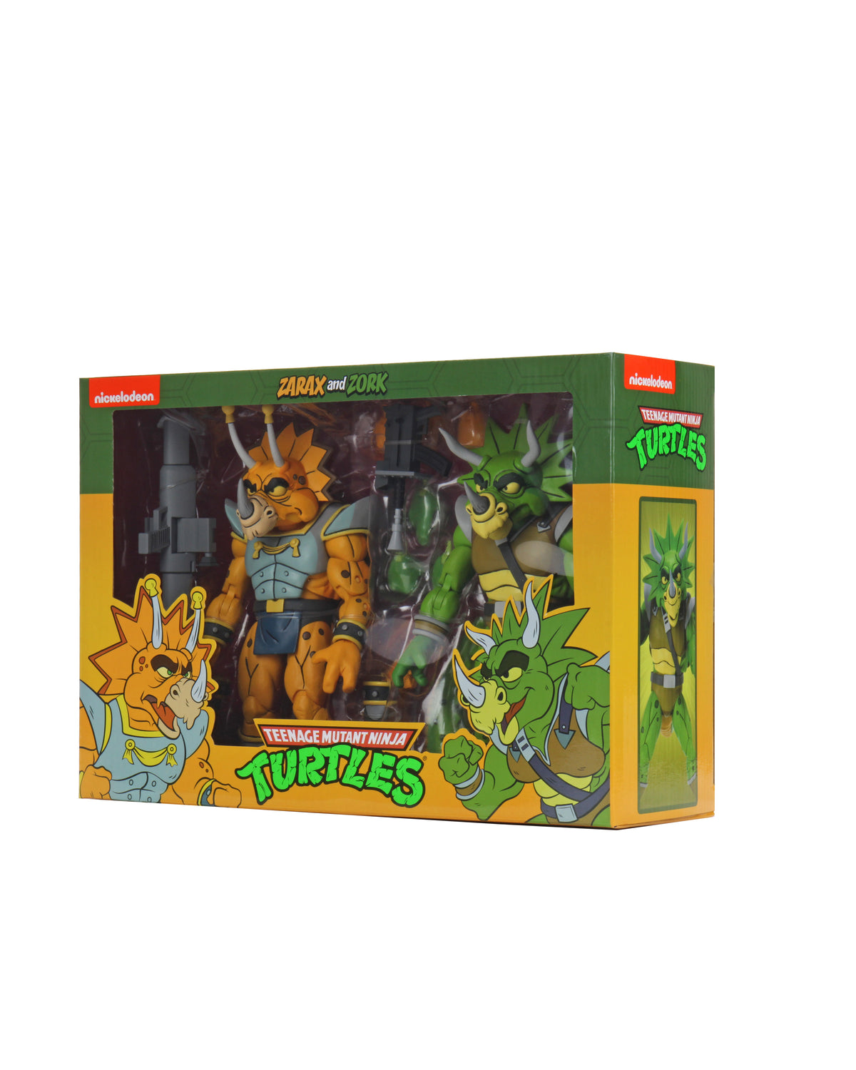 Teenage Mutant Ninja Turtles (Cartoon) – Captain Zarax and Zork 7” Scale Action Figure (2-Pack) - NECA