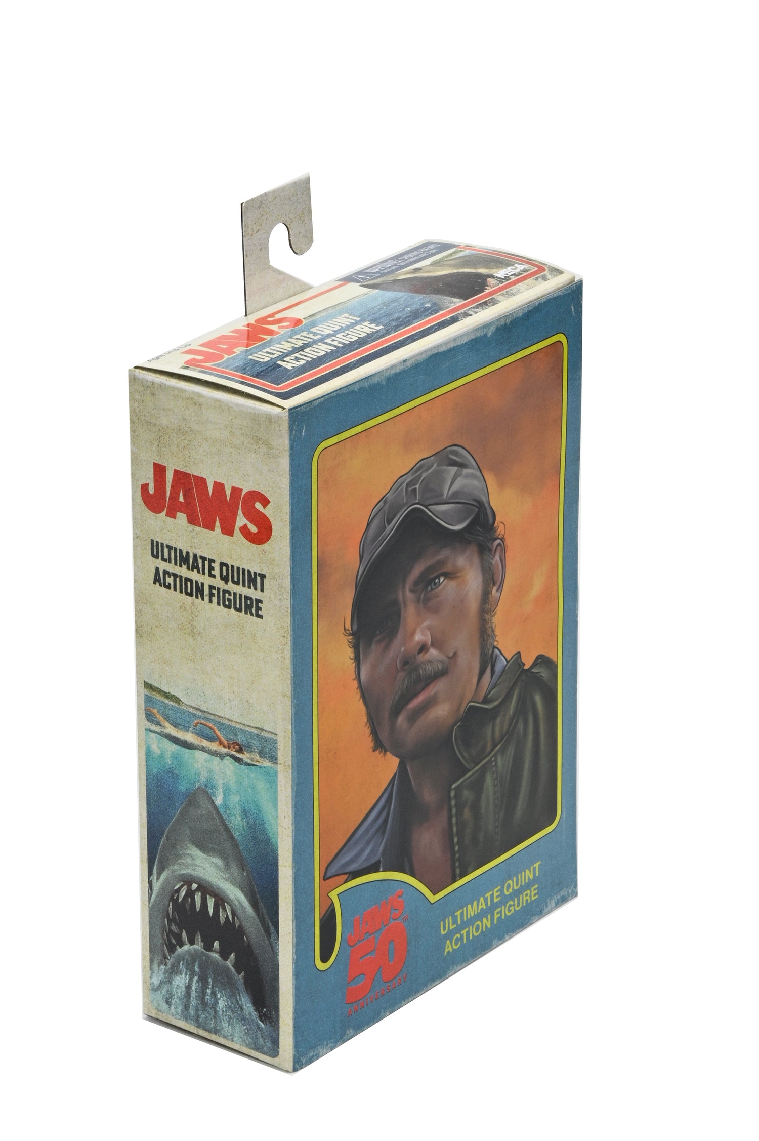 Jaws - 50th Anniversary Ultimate Sam Quint 7” Scale Action Figure - NECA