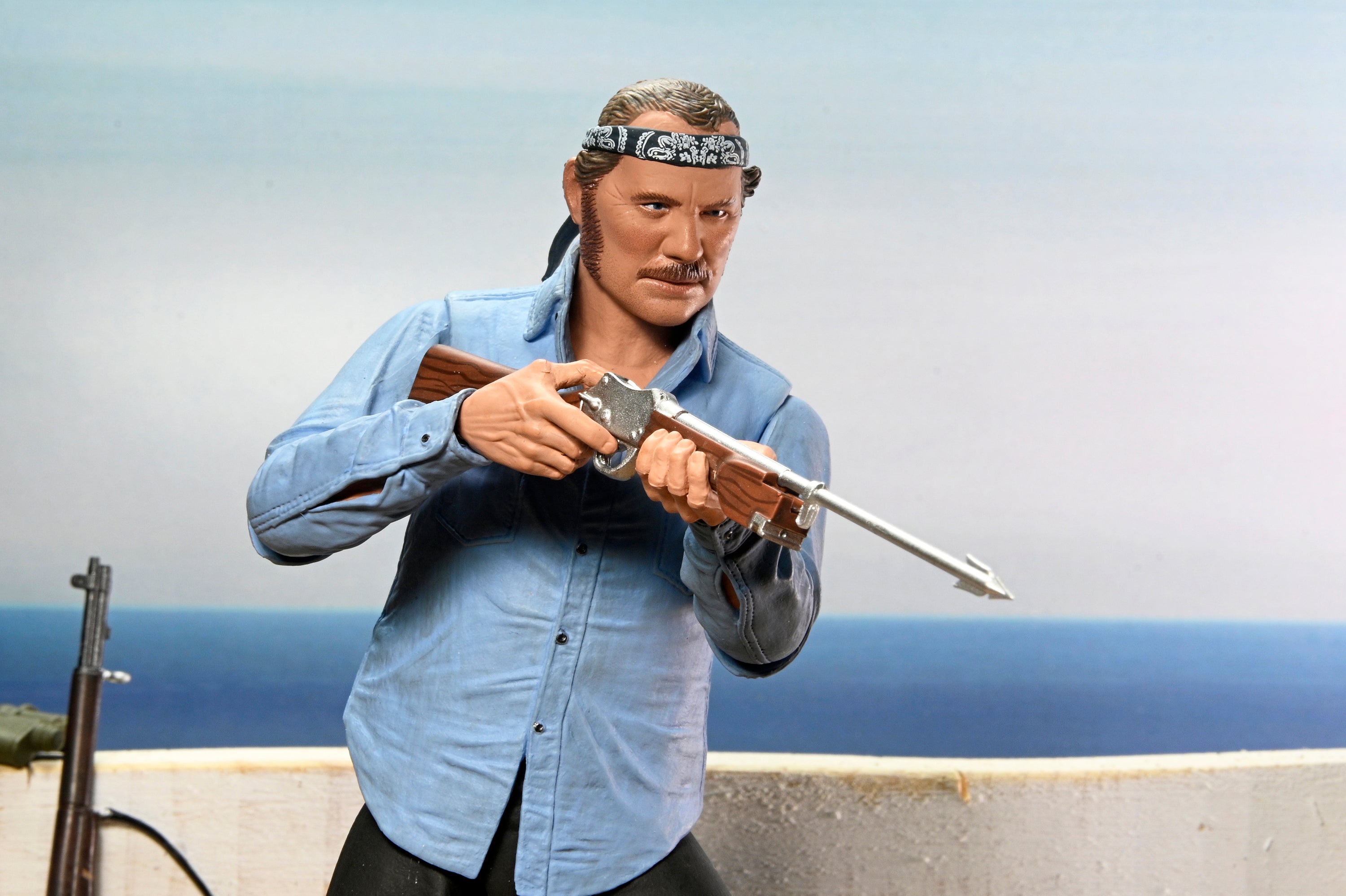 Jaws - 50th Anniversary Ultimate Sam Quint 7” Scale Action Figure - NECA