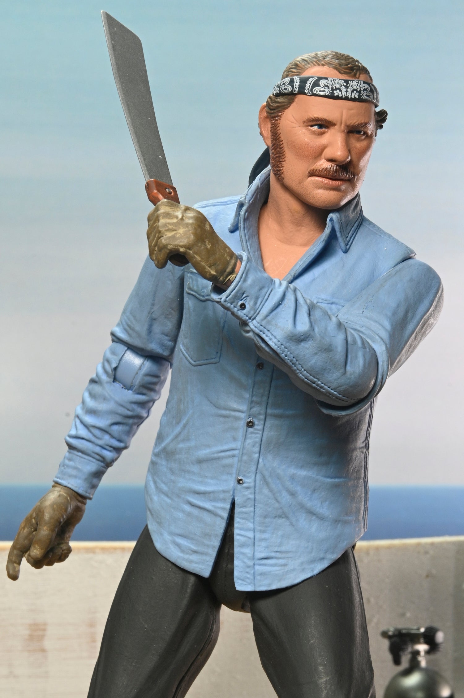 Jaws - 50th Anniversary Ultimate Sam Quint 7” Scale Action Figure - NECA