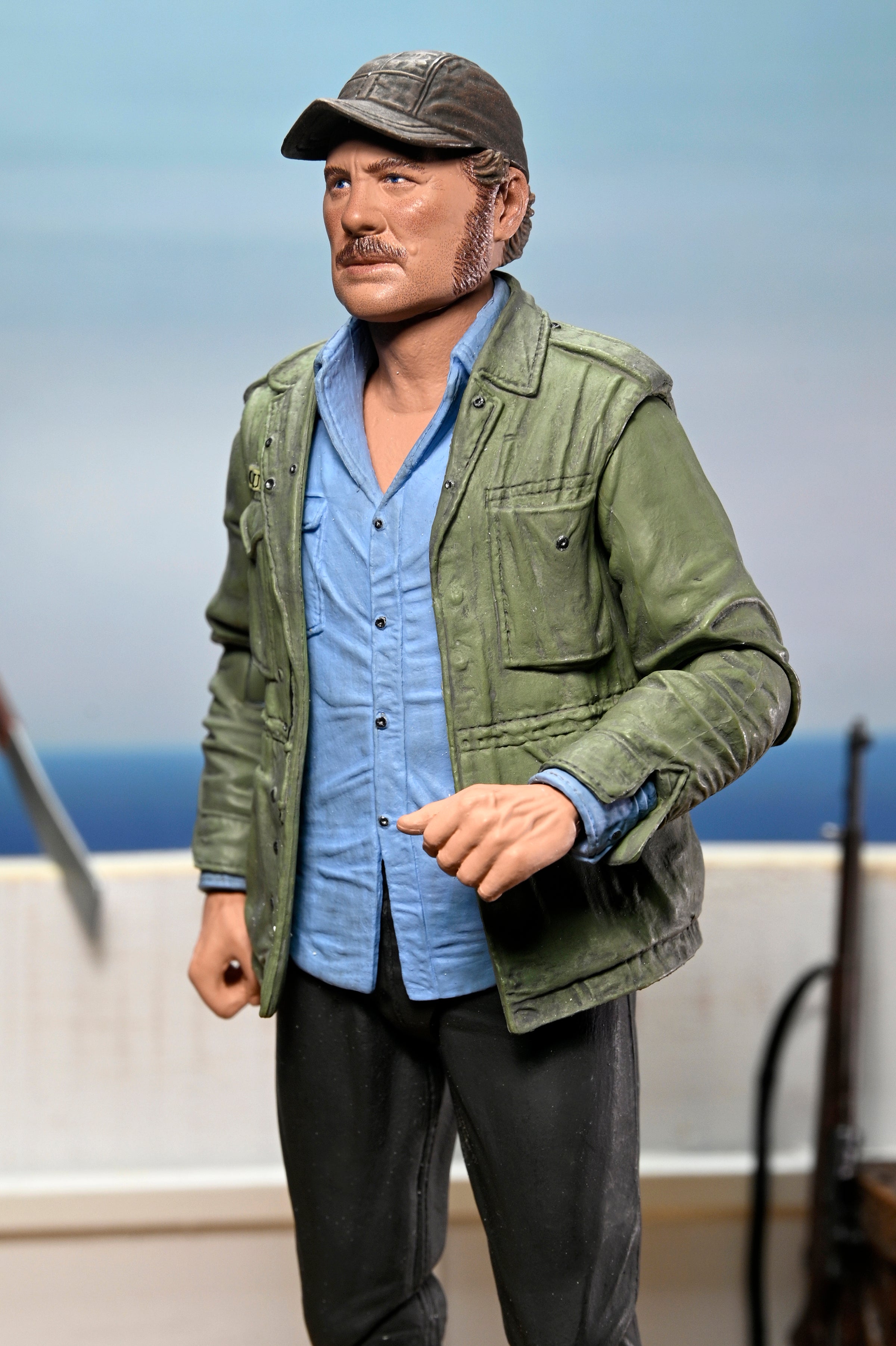 Jaws - 50th Anniversary Ultimate Sam Quint 7” Scale Action Figure - NECA