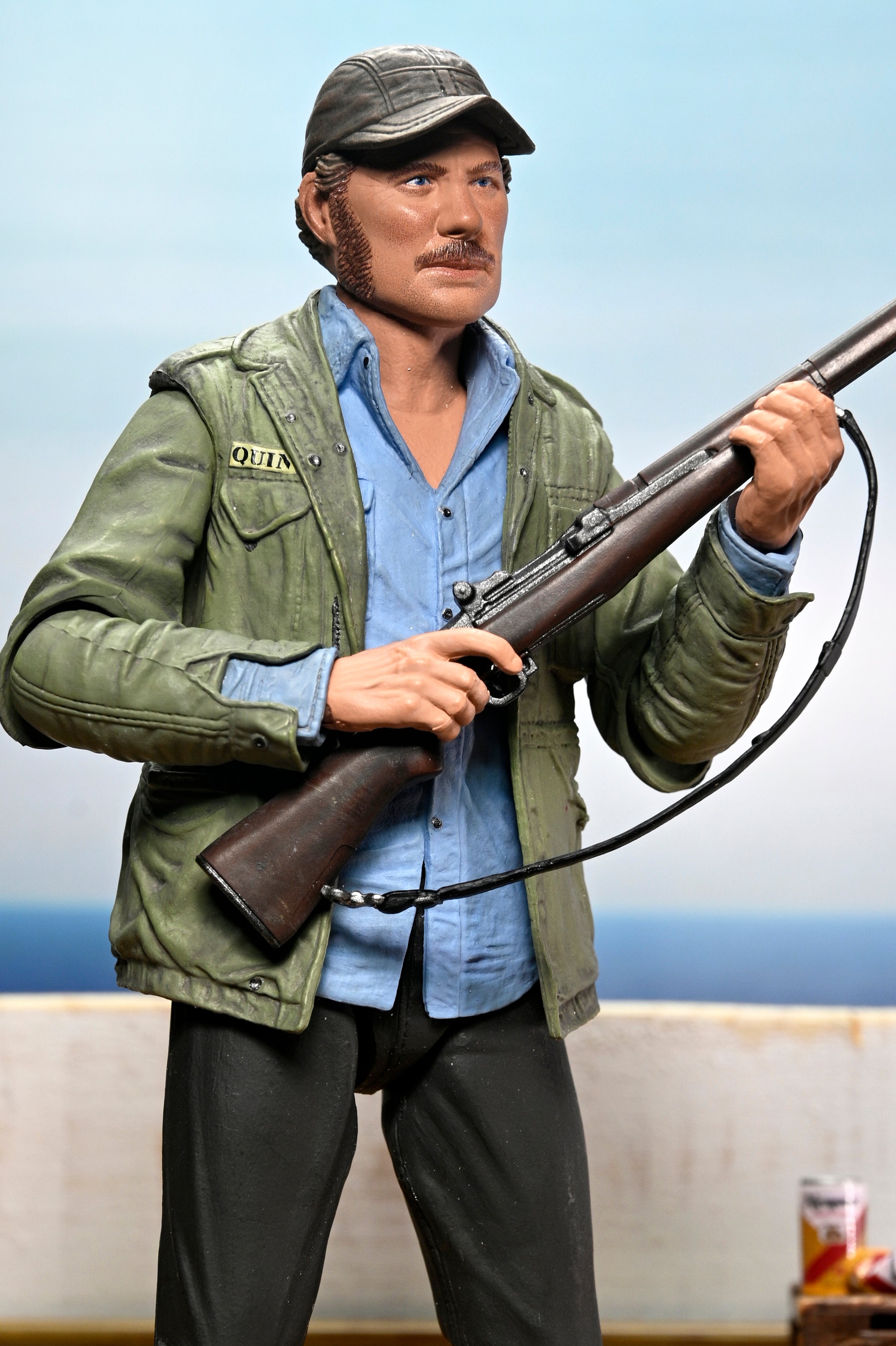 Jaws - 50th Anniversary Ultimate Sam Quint 7” Scale Action Figure - NECA