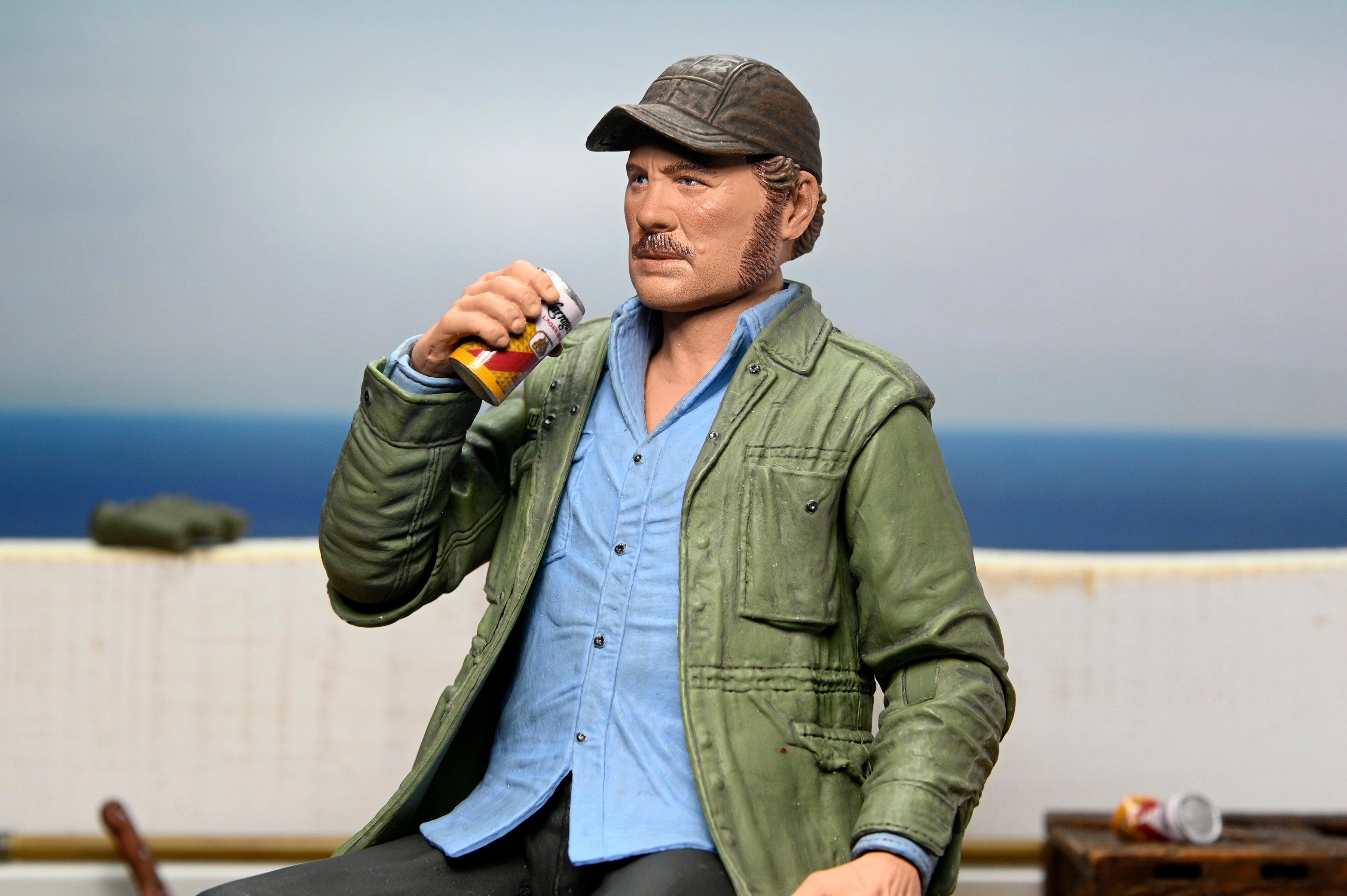 Jaws - 50th Anniversary Ultimate Sam Quint 7” Scale Action Figure - NECA