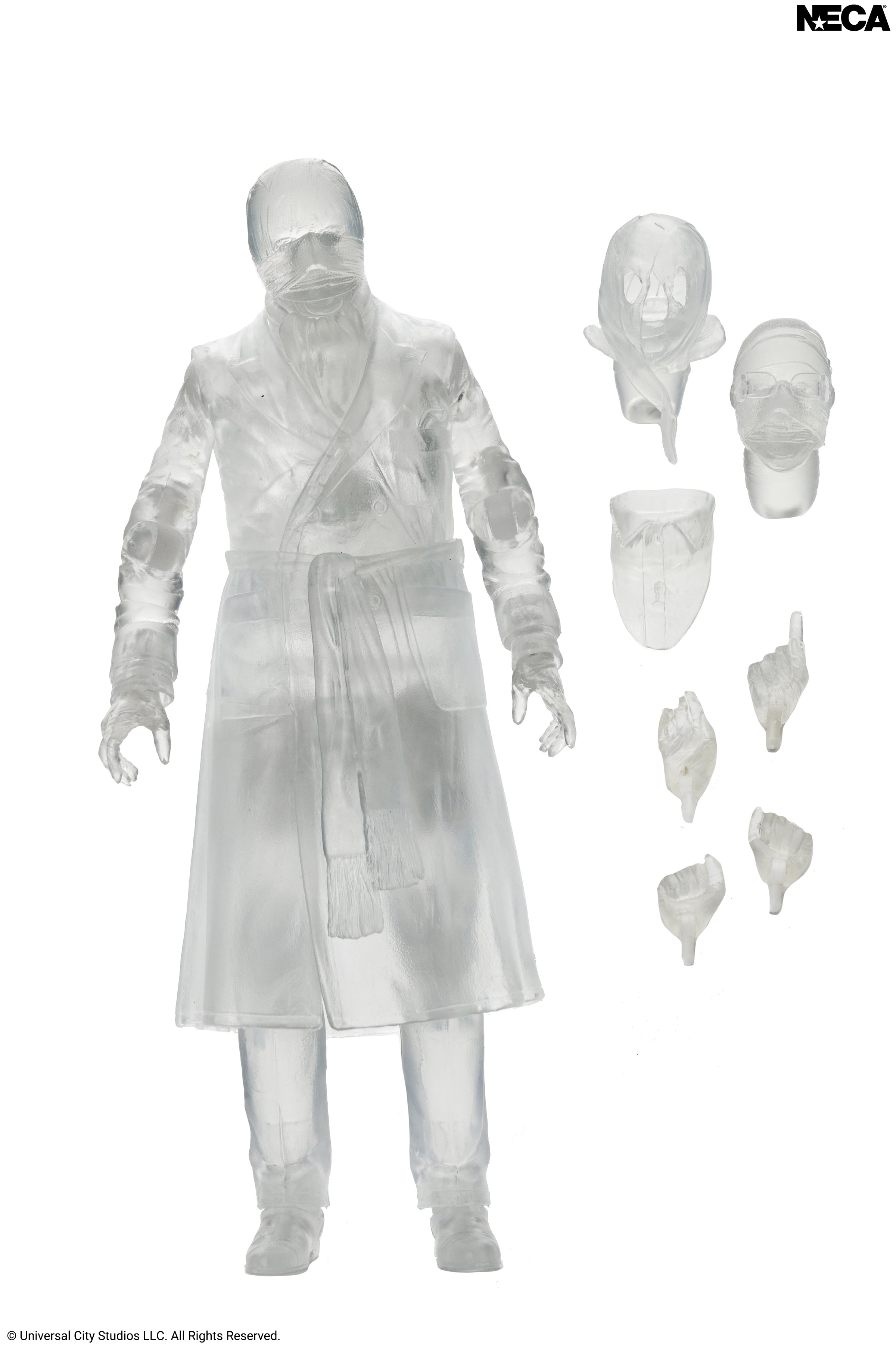 Universal Monsters - Ultimate The Invisible, Invisible Man 7” Scale Action Figure n the NECA Store