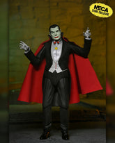 Universal Monsters - Frankenstein, Wolfman, Mummy & Dracula (Classic Movie Monsters) 7” Scale Action Figure Bundle - NECA - Shown: Dracula