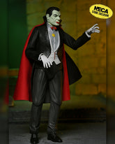 Universal Monsters - Frankenstein, Wolfman, Mummy & Dracula (Classic Movie Monsters) 7” Scale Action Figure Bundle - NECA - Shown: Dracula