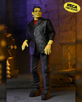 Universal Monsters - Frankenstein, Wolfman, Mummy & Dracula (Classic Movie Monsters) 7” Scale Action Figure Bundle - NECA - Shown: Frankenstein