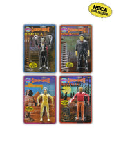 Universal Monsters - Frankenstein, Wolfman, Mummy & Dracula (Classic Movie Monsters) 7” Scale Action Figure Bundle - NECA - Shown: Packaging