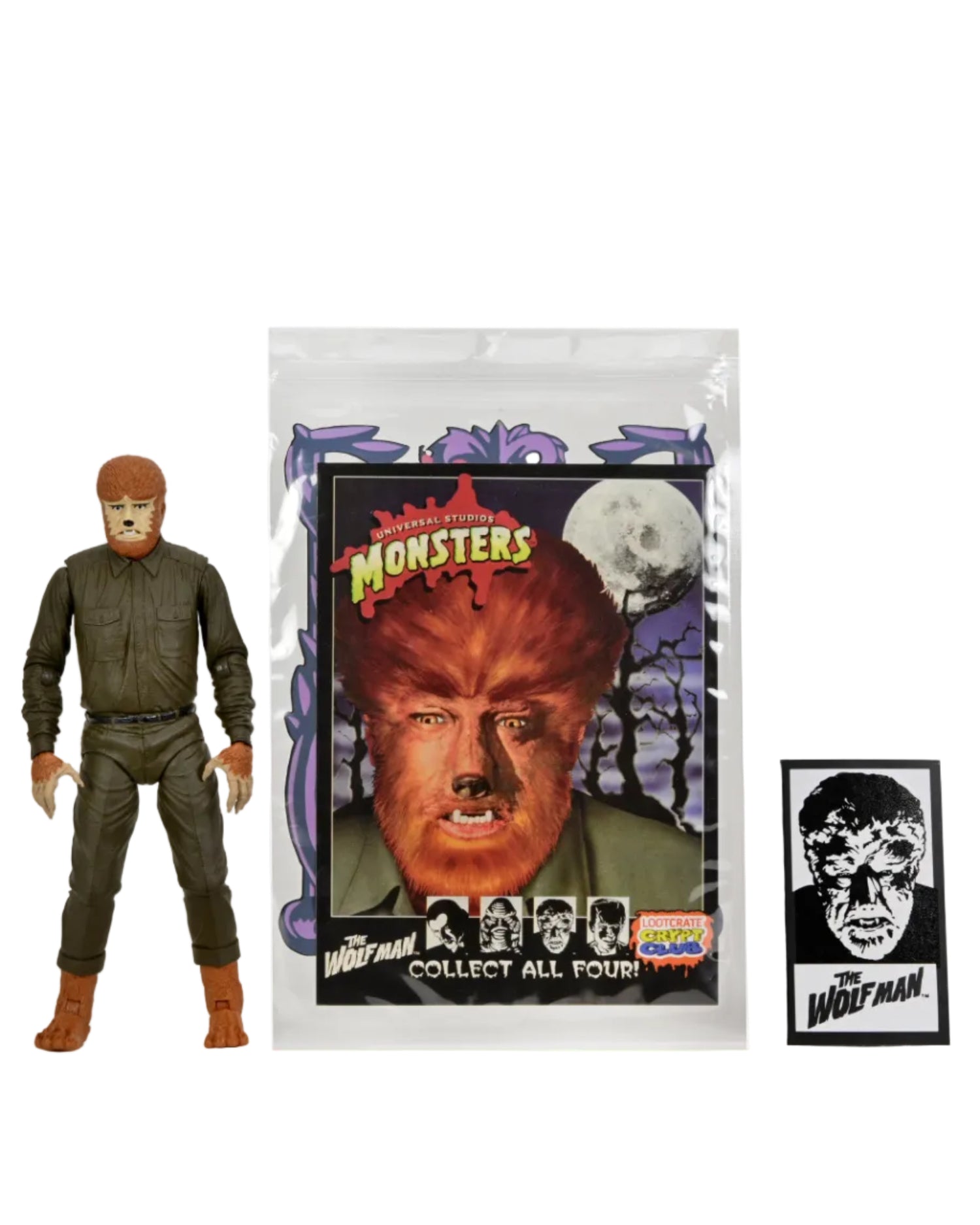 Universal Monsters - Crypt Club Wolfman 7" Scale Action Figure [Loot Crate Exclusive 2024] on the NECA Store