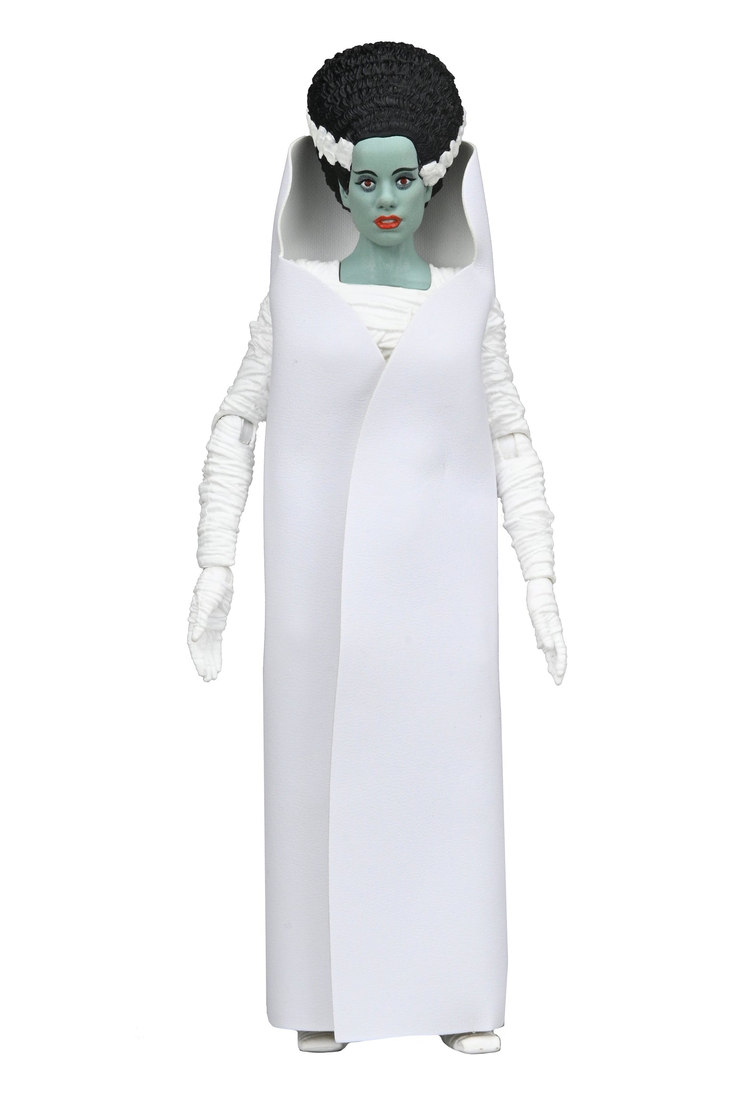 Universal Monsters - 90th Anniversary Glow-in-the-Dark Retro Bride of Frankenstein 7” Scale Action Figure (2025 Con Exclusive) - NECA