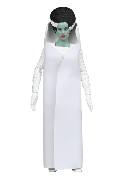 Universal Monsters - 90th Anniversary Glow-in-the-Dark Retro Bride of Frankenstein 7” Scale Action Figure (2025 Con Exclusive) - NECA