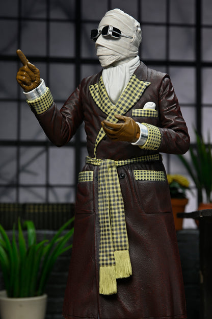 Universal Monsters - Ultimate Invisible Man “Kemp House” 7” Scale Action Figure - NECA