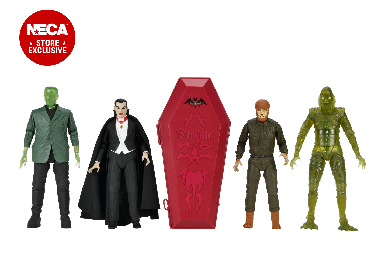 Universal Monsters - Crypt Club 7” Scale Action Figure 4-Pack - NECA