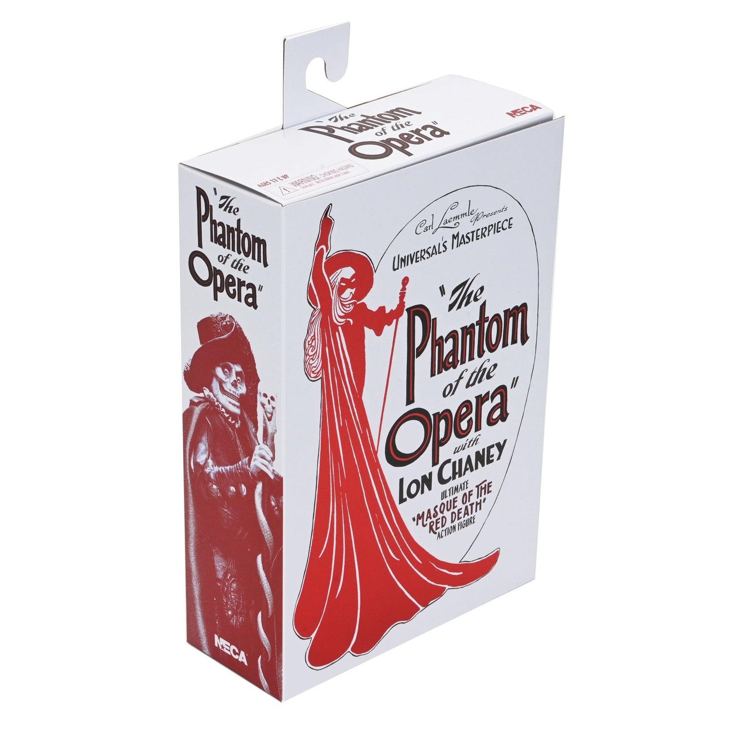 The Phantom of the Opera (1925) - Phantom of the Opera "Masque of the Red Death" 7" Scale Action Figure (Black &amp; White) on the NECA Store