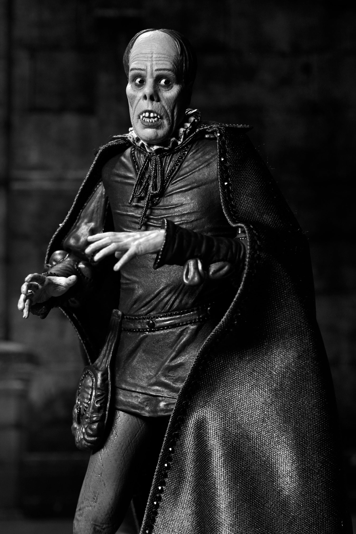 The Phantom of the Opera (1925) - Phantom of the Opera "Masque of the Red Death" 7" Scale Action Figure (Black &amp; White) on the NECA Store