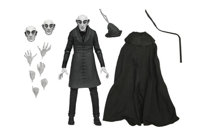 Nosferatu - Ultimate Count Orlok 7” Scale Action Figure (Black and White) - NECA