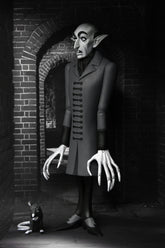 Nosferatu - Toony Terrors Count Orlok 6” Scale Action Figure (Silver Screen Edition) - NECA