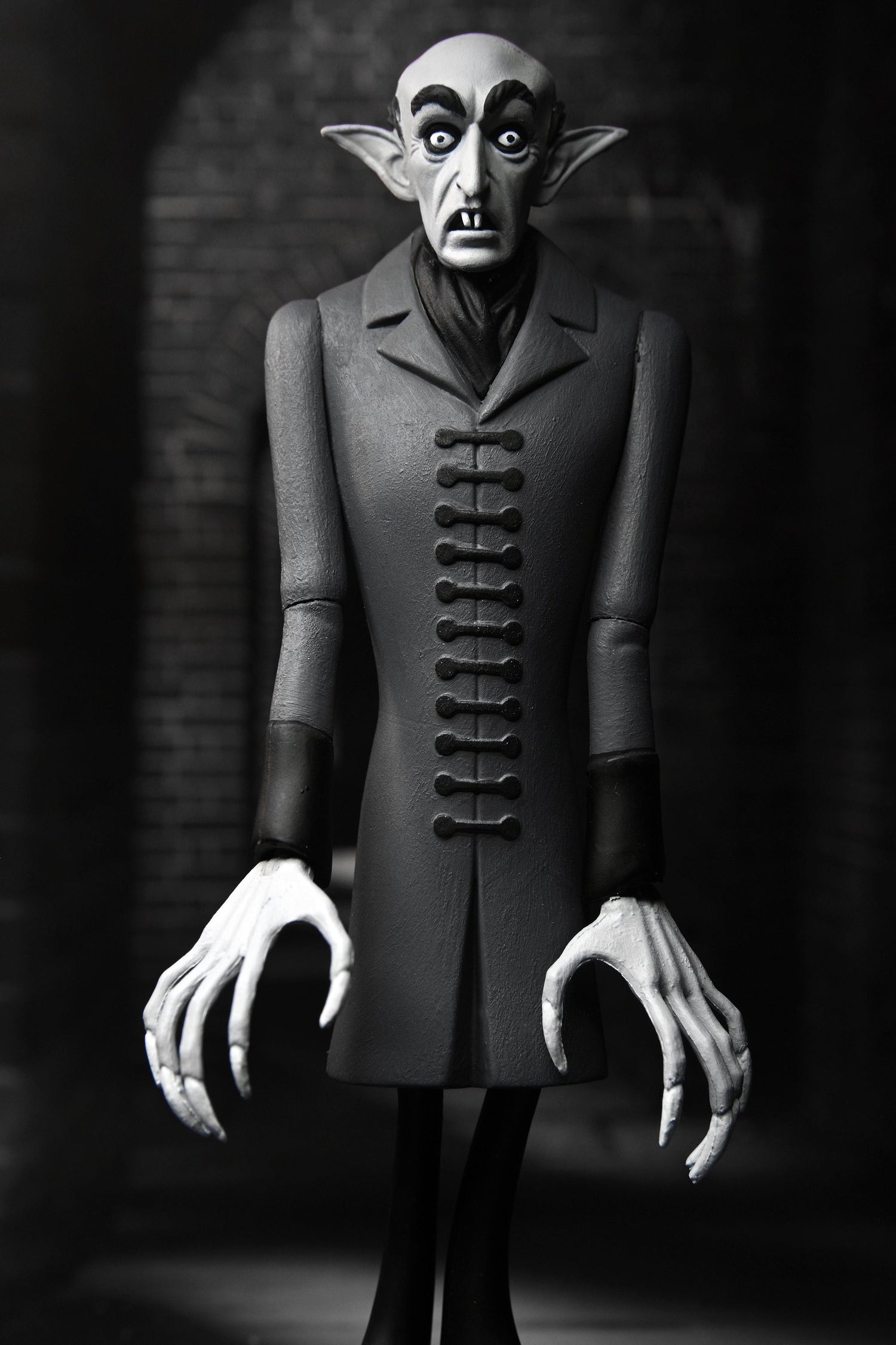 Nosferatu - Toony Terrors Count Orlok 6” Scale Action Figure (Silver Screen Edition) - NECA