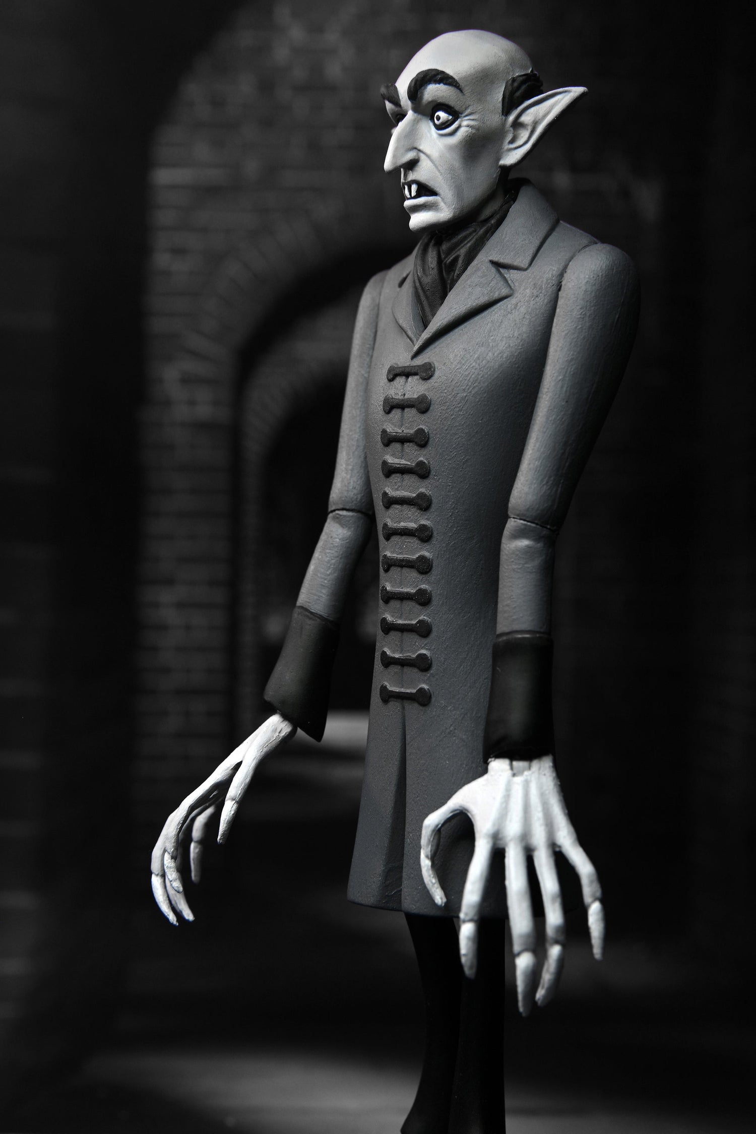 Nosferatu - Toony Terrors Count Orlok 6” Scale Action Figure (Silver Screen Edition) - NECA