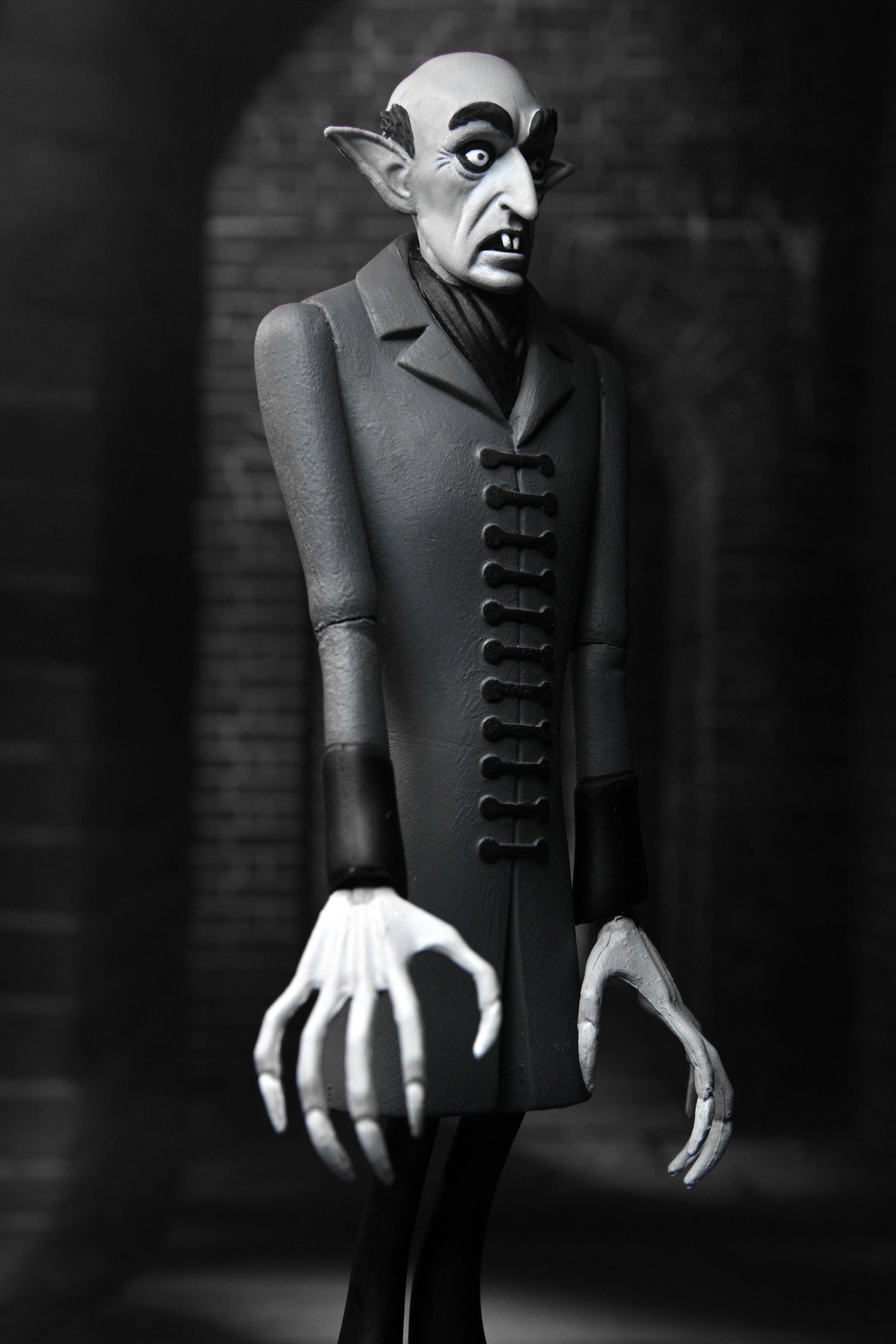 Nosferatu - Toony Terrors Count Orlok 6” Scale Action Figure (Silver Screen Edition) - NECA