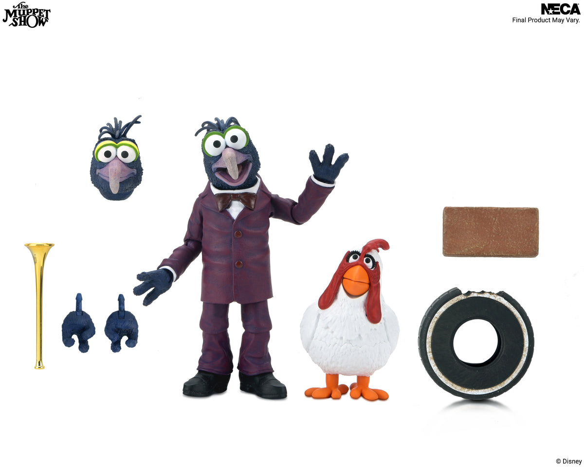 The Muppets - Ultimate Gonzo with Camilla 7” Scale Action Figure on the NECA Store