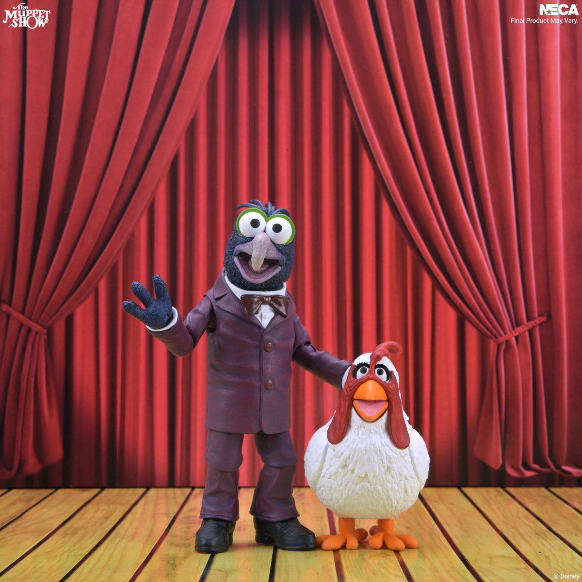 The Muppets - Ultimate Gonzo with Camilla 7” Scale Action Figure on the NECA Store