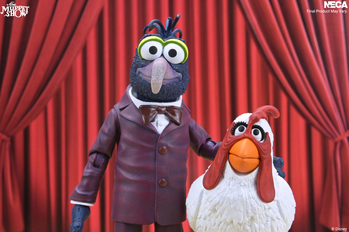The Muppets - Ultimate Gonzo with Camilla 7” Scale Action Figure on the NECA Store