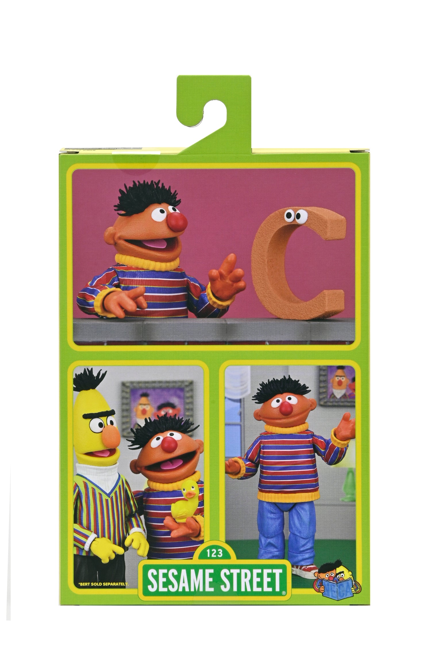 Sesame Street - Ultimate Ernie 7” Scale Action Figure - NECA