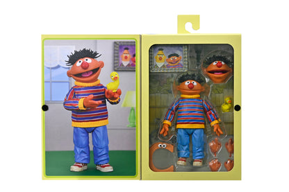 Sesame Street - Ultimate Ernie 7” Scale Action Figure - NECA