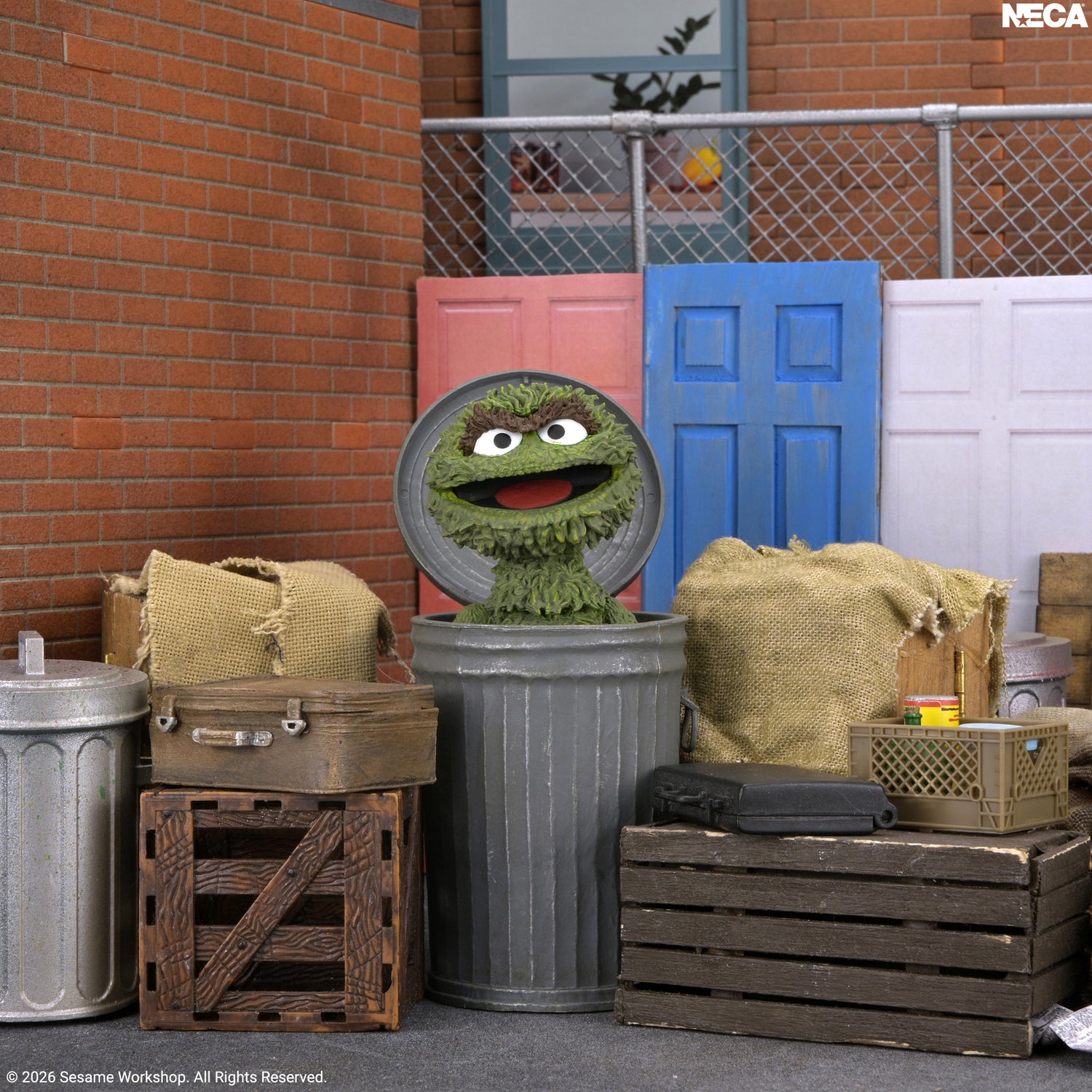 Sesame Street - Ultimate Oscar the Grouch 7” Scale Action Figure on the NECA Store