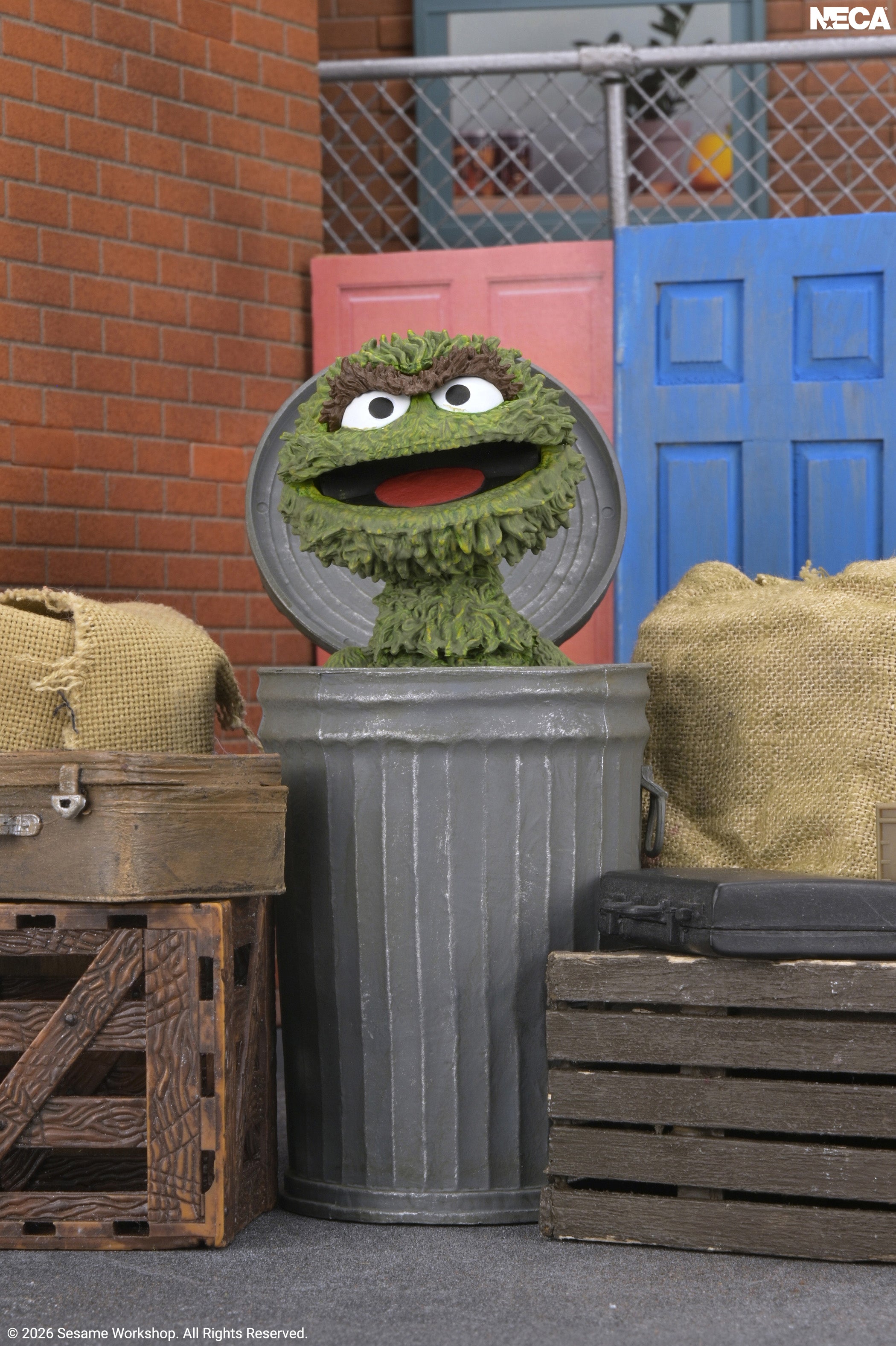 Sesame Street - Ultimate Oscar the Grouch 7” Scale Action Figure on the NECA Store