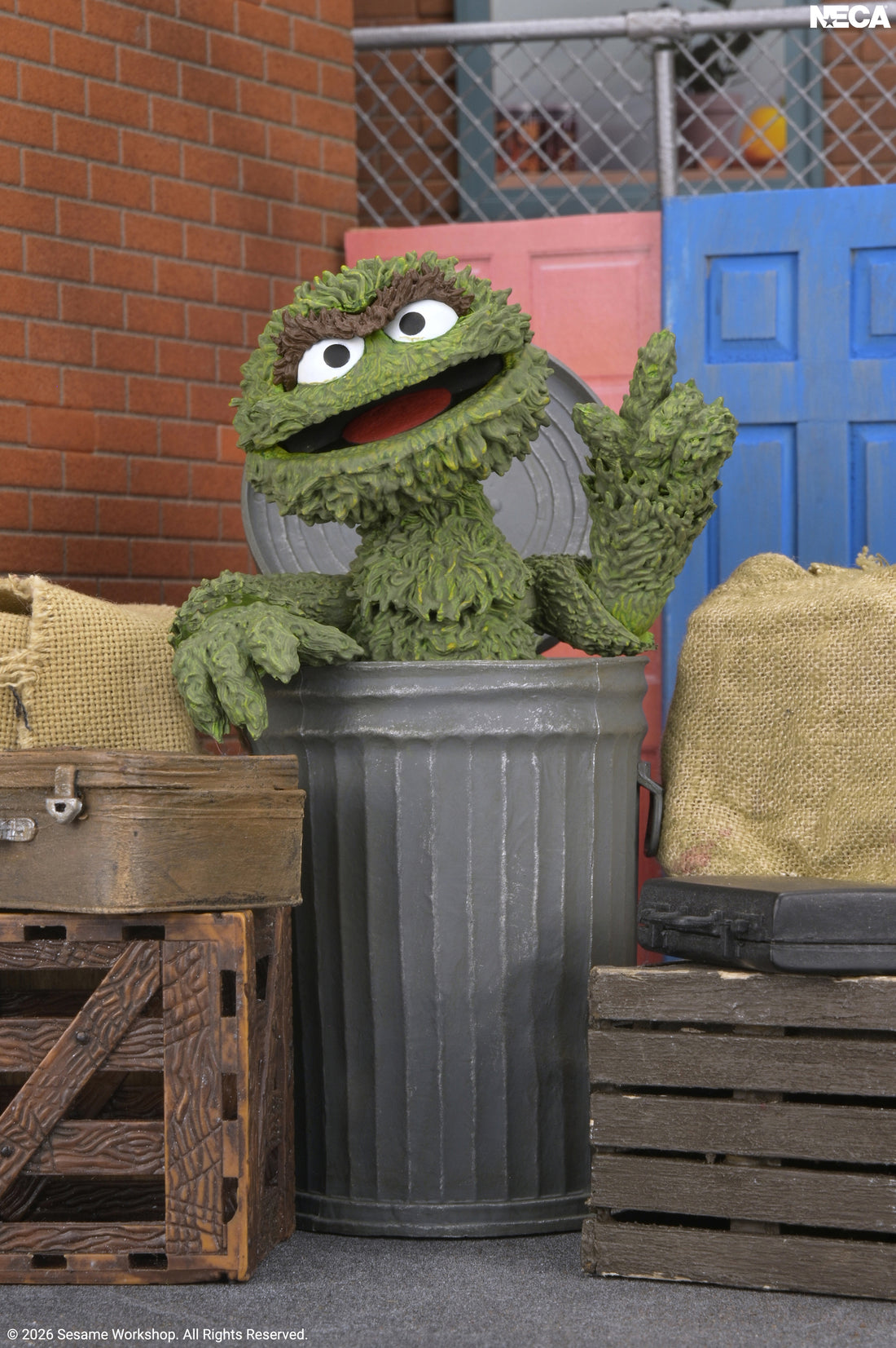 Sesame Street - Ultimate Oscar the Grouch 7” Scale Action Figure on the NECA Store