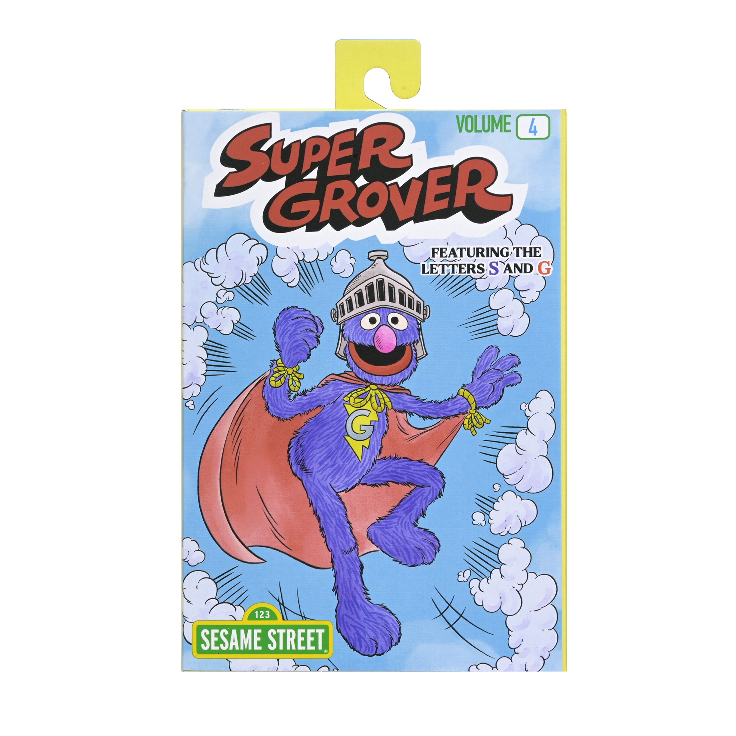 Sesame Street - Ultimate Super Grover 7" Scale Action Figure on the NECA Store