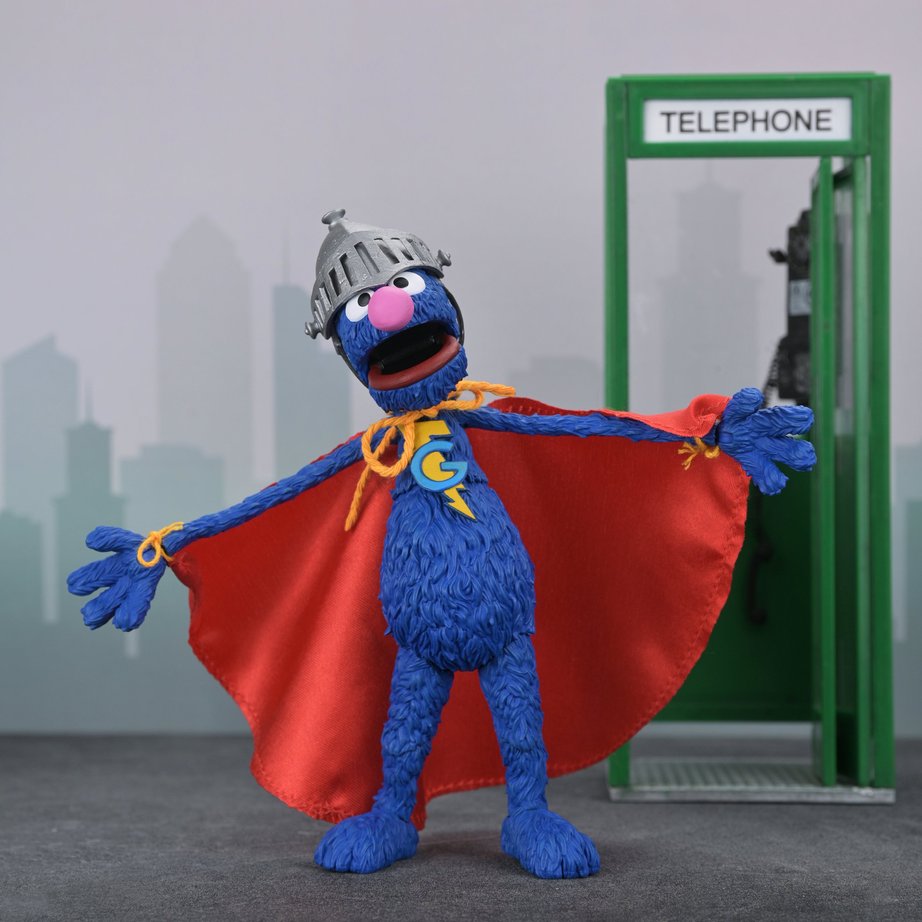 Sesame Street - Ultimate Super Grover 7" Scale Action Figure on the NECA Store