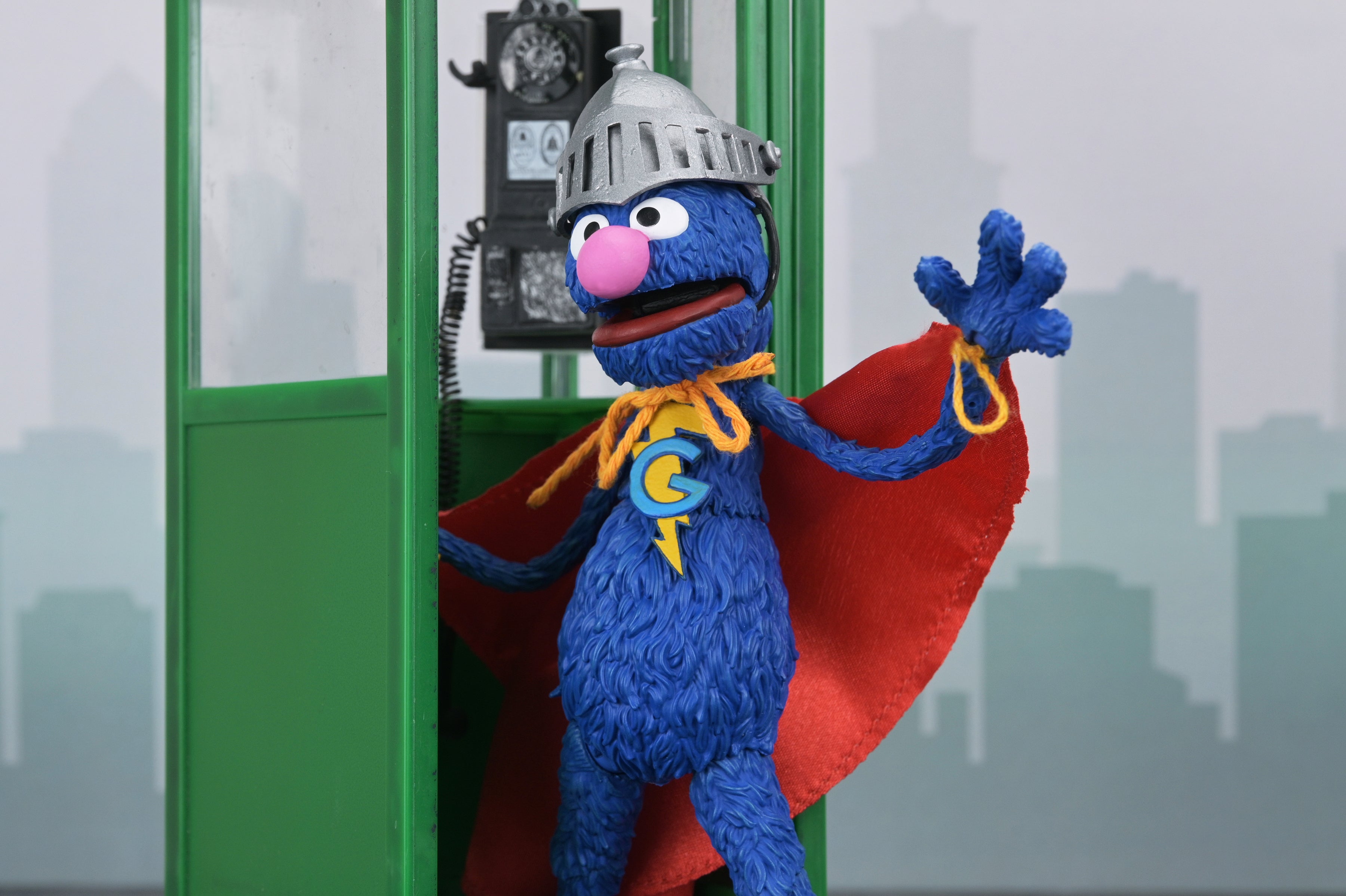 Sesame Street - Ultimate Super Grover 7" Scale Action Figure on the NECA Store