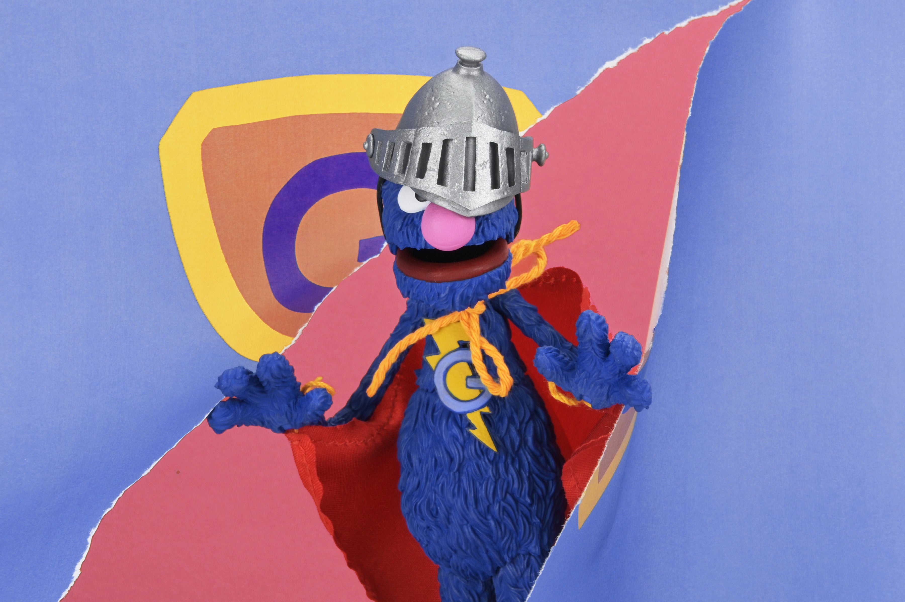 Sesame Street - Ultimate Super Grover 7" Scale Action Figure on the NECA Store
