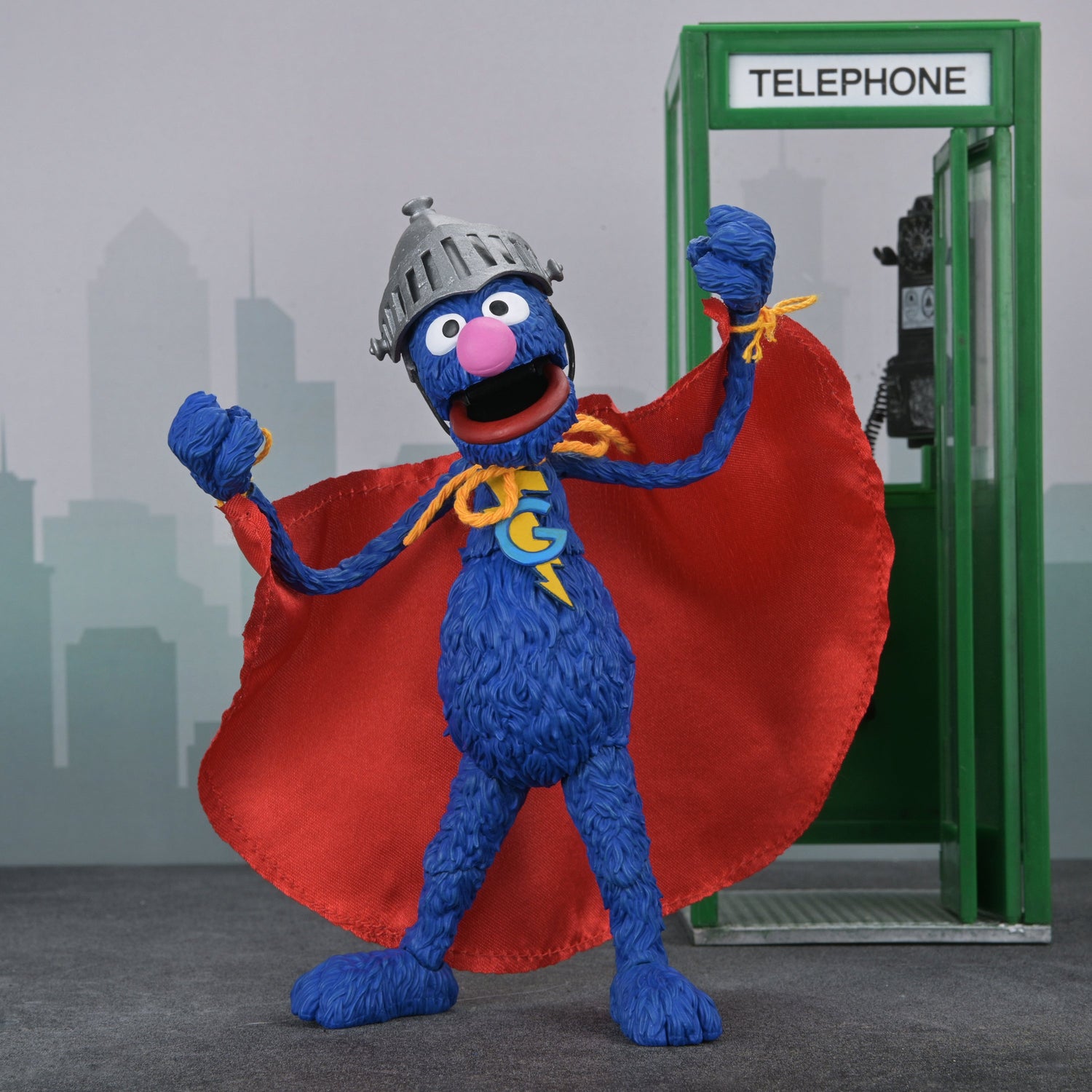 Sesame Street - Ultimate Super Grover 7" Scale Action Figure on the NECA Store