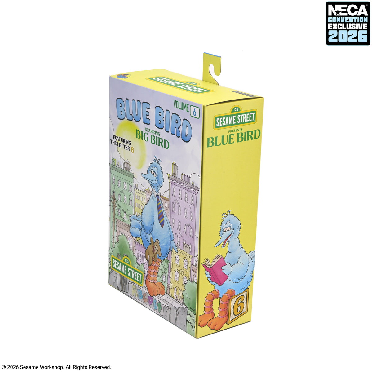 Sesame Street - Ultimate Big Bird (Blue Version) 7” Scale Action Figure (2026 CON EXCLUSIVE) on the NECA Store