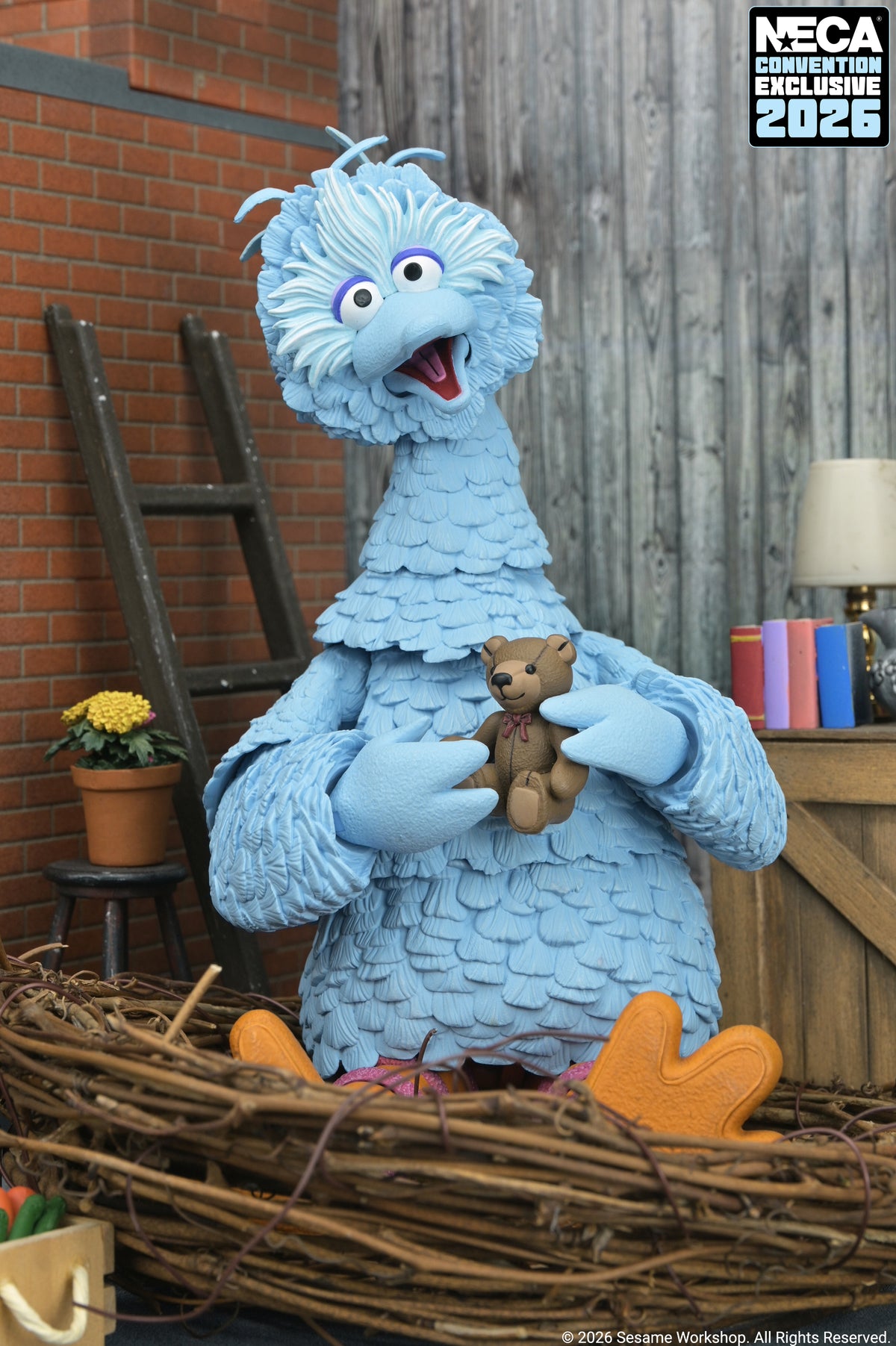 Sesame Street - Ultimate Big Bird (Blue Version) 7” Scale Action Figure (2026 CON EXCLUSIVE) on the NECA Store