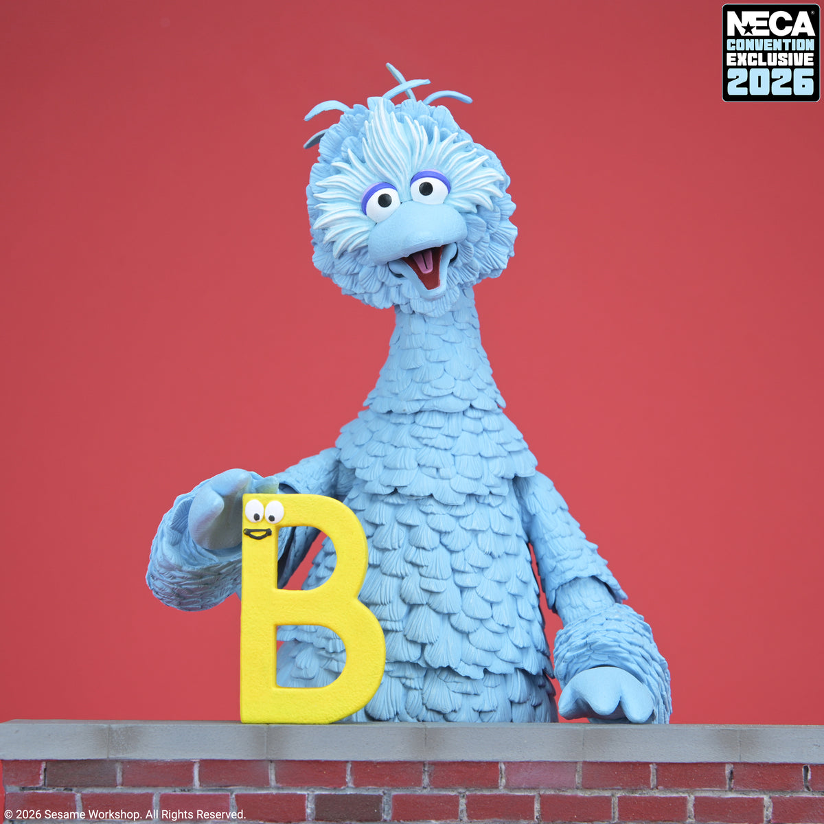 Sesame Street - Ultimate Big Bird (Blue Version) 7” Scale Action Figure (2026 CON EXCLUSIVE) on the NECA Store